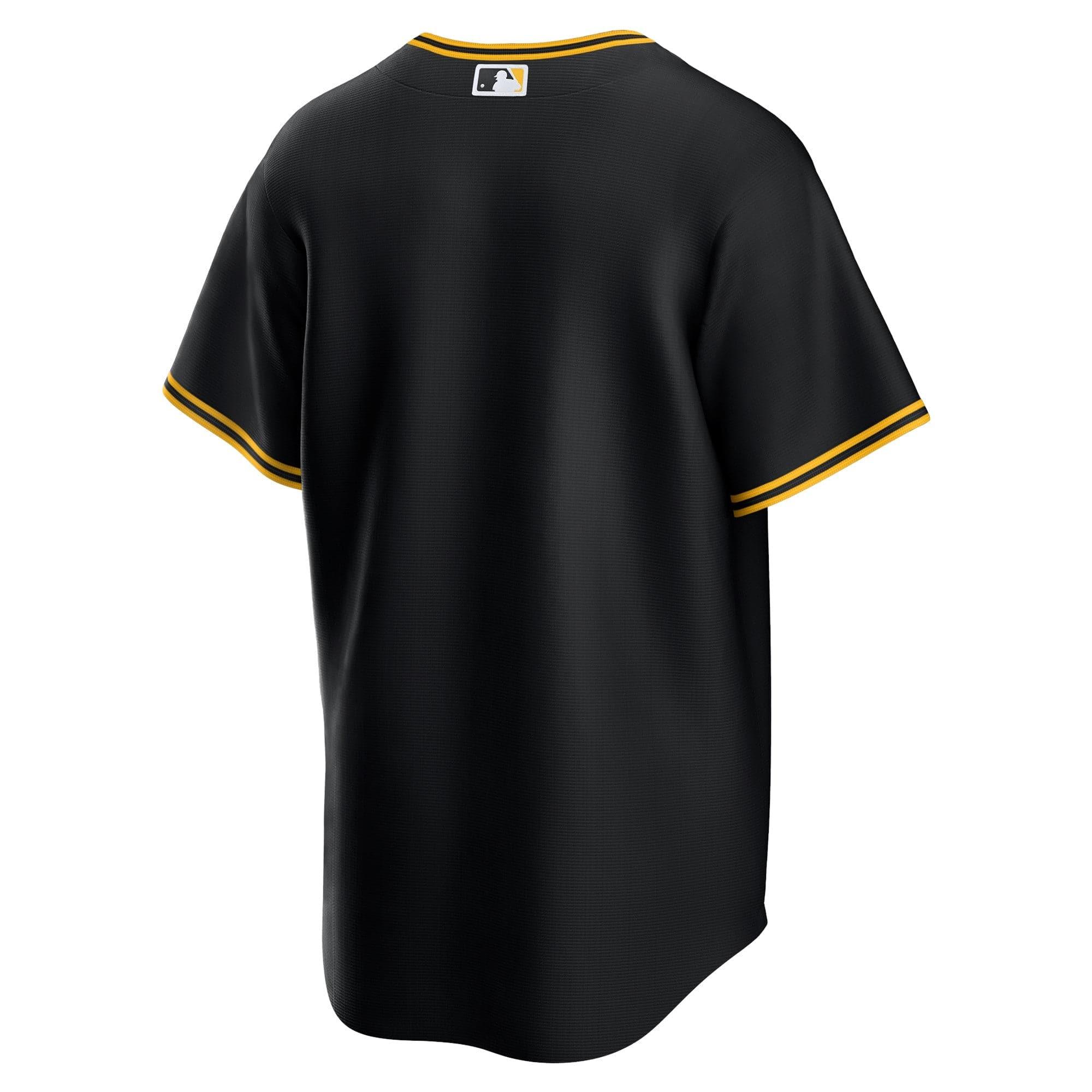 Nike Jerseys Pittsburgh Pirates Nike MLB Alternate Replica Jersey - Black