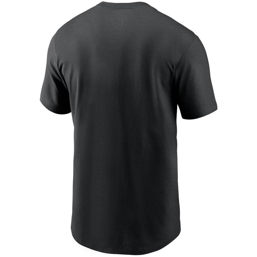 Nike T-Shirts Pittsburgh Pirates Nike MLB Team Wordmark T-Shirt - Black