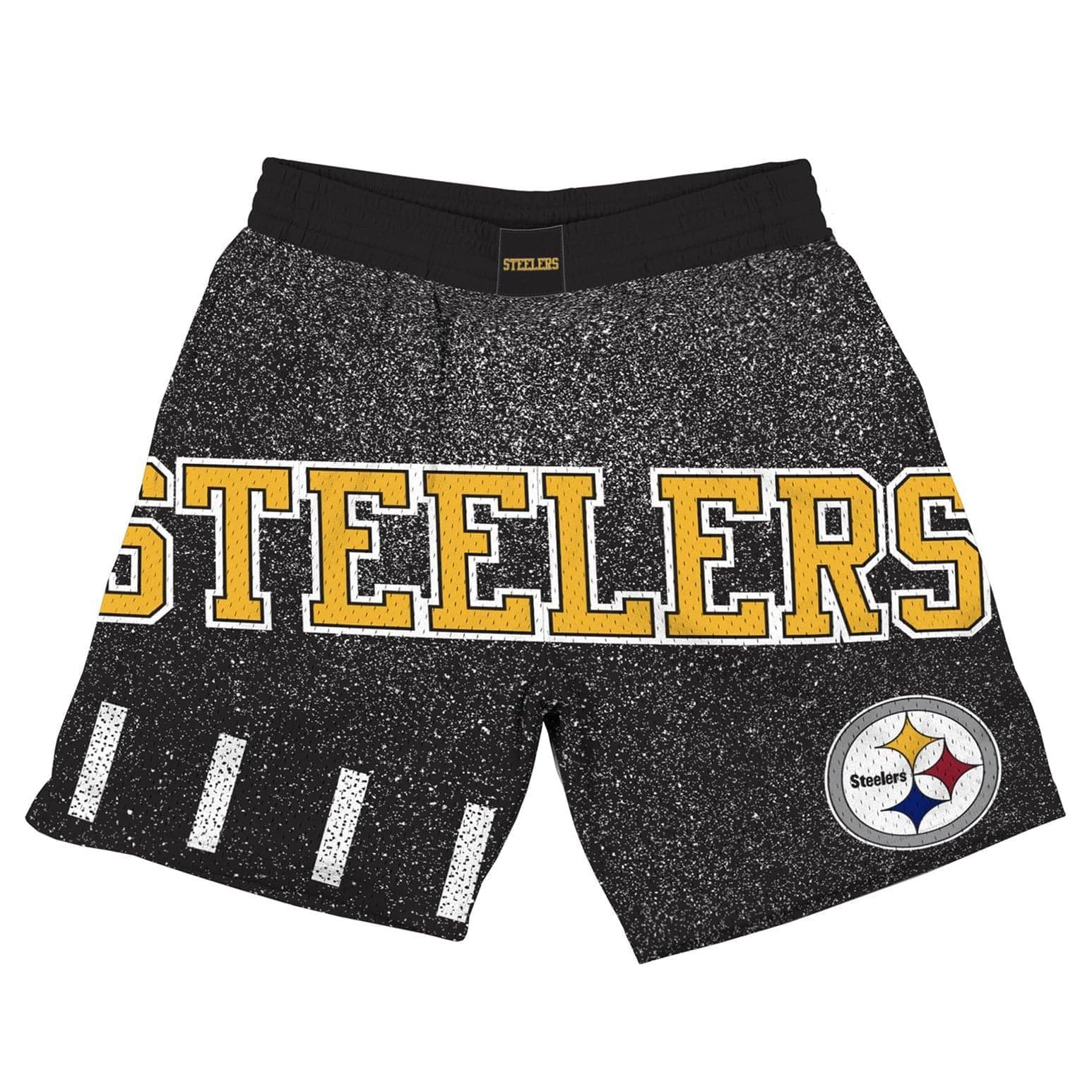 Mitchell And Ness Shorts Pittsburgh Steelers Mitchell & Ness NFL Jumbotron Subliminated Shorts
