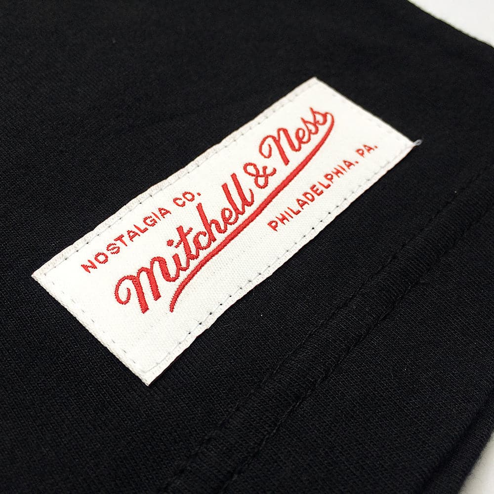 Mitchell And Ness T-Shirts Pittsburgh Steelers Mitchell & Ness NFL Retro Repeat Muscle T-Shirt - Black
