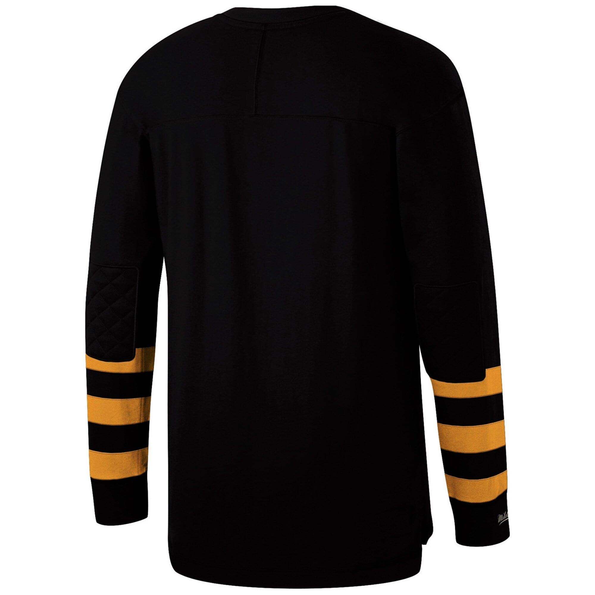 Mitchell And Ness T-Shirts Pittsburgh Steelers Mitchell & Ness NFL Team Inspired Long Sleeve T-Shirt - Black