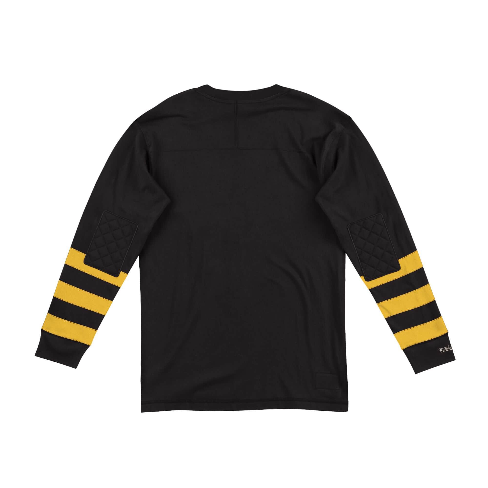 Mitchell And Ness T-Shirts Pittsburgh Steelers Mitchell & Ness NFL Team Inspired Long Sleeve T-Shirt - Black