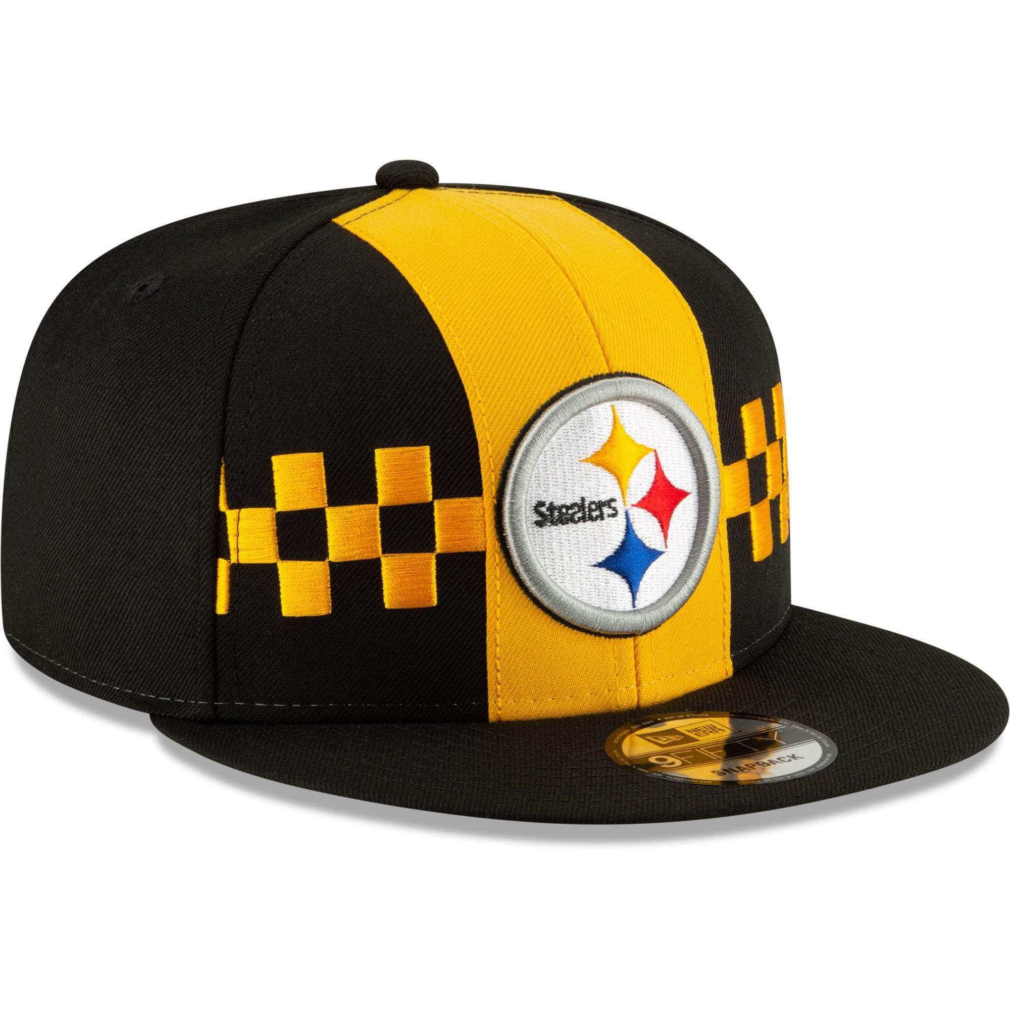 New Era Caps Pittsburgh Steelers New Era 2019 NFL Draft 9FIFTY Snapback Hat – Black