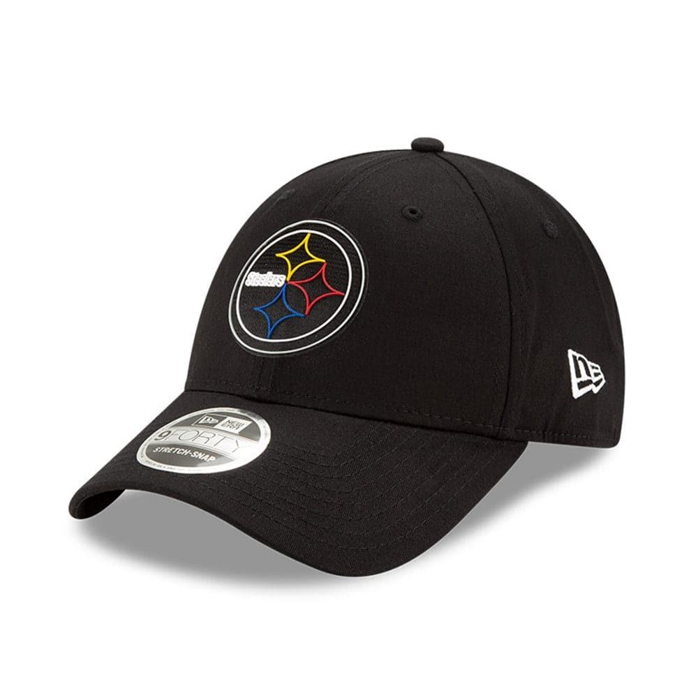 New Era Caps Pittsburgh Steelers New Era NFL 2020 Draft 9FORTY Stretch Snapback Curve Hat - Black