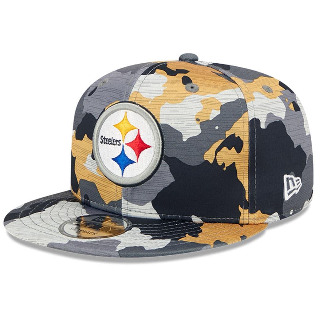 New Era Caps Pittsburgh Steelers New Era NFL 22 Training Camp 9FIFTY Snapback Hat - Camo