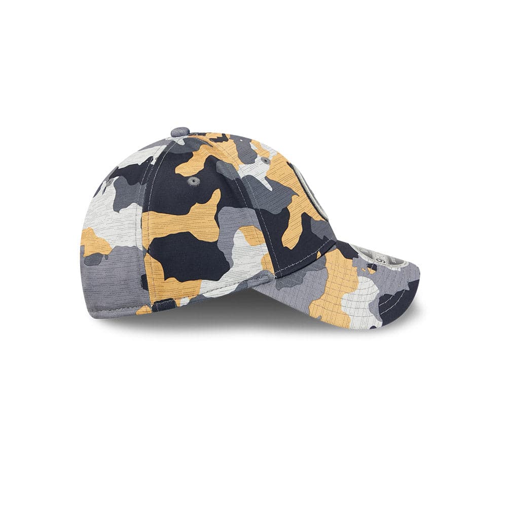 New Era Caps Pittsburgh Steelers New Era NFL 22 Training Camp 9FORTY Stretch Snap Hat - Camo