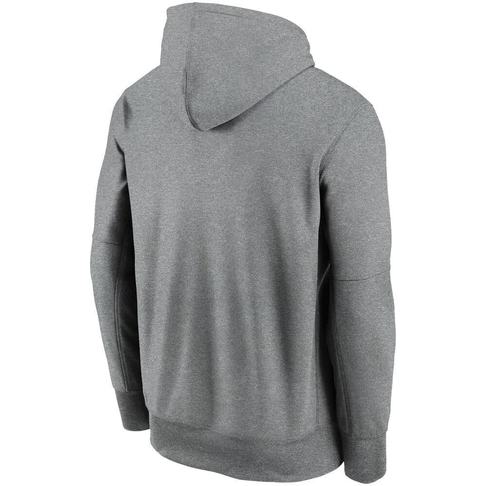 Nike Jumpers Pittsburgh Steelers Nike NFL Prime Logo Therma Hoodie Jumper - Dark Grey Heather
