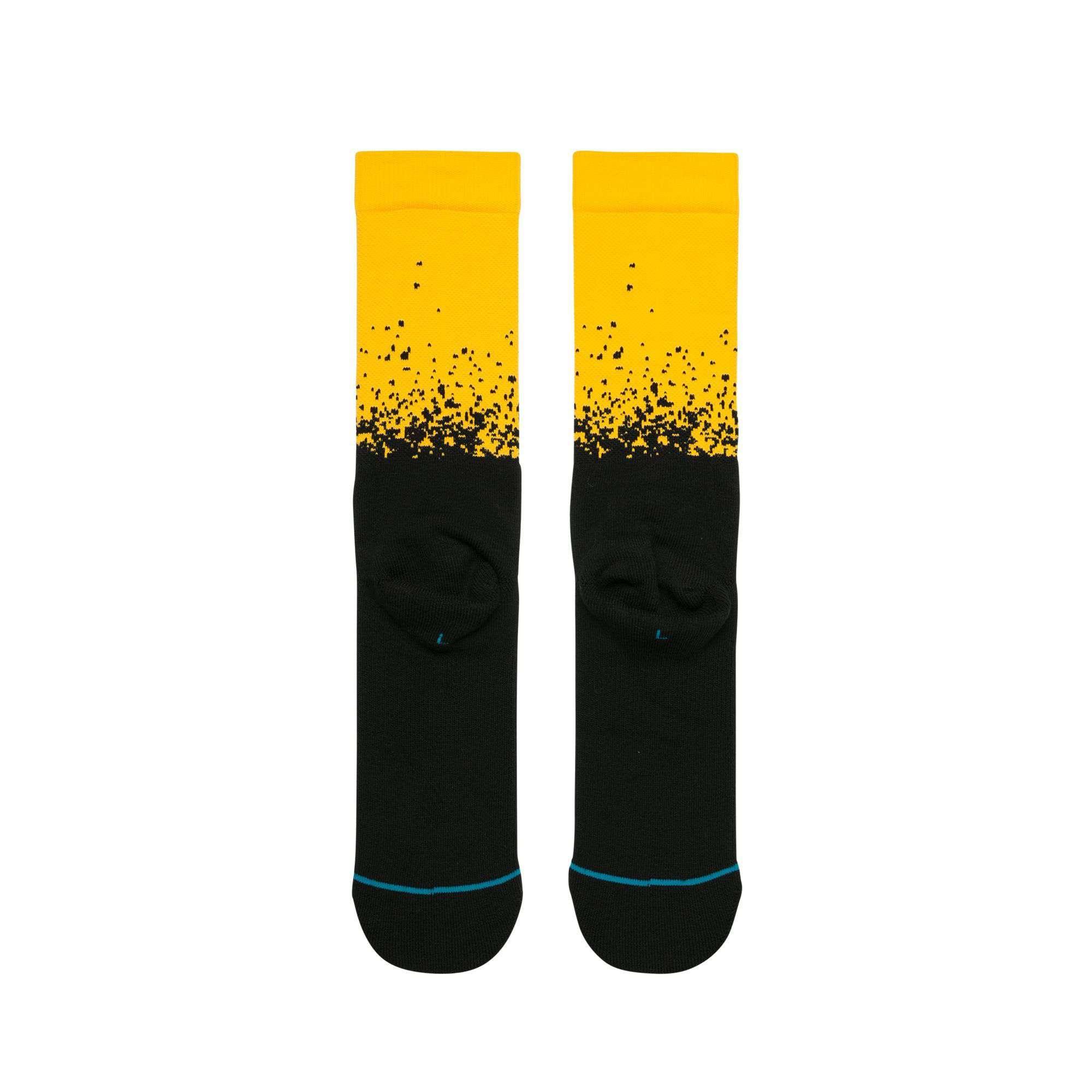 Stance Socks Large (9-12 US) Pittsburgh Steelers Stance NFL Fade Crew Socks - Yellow