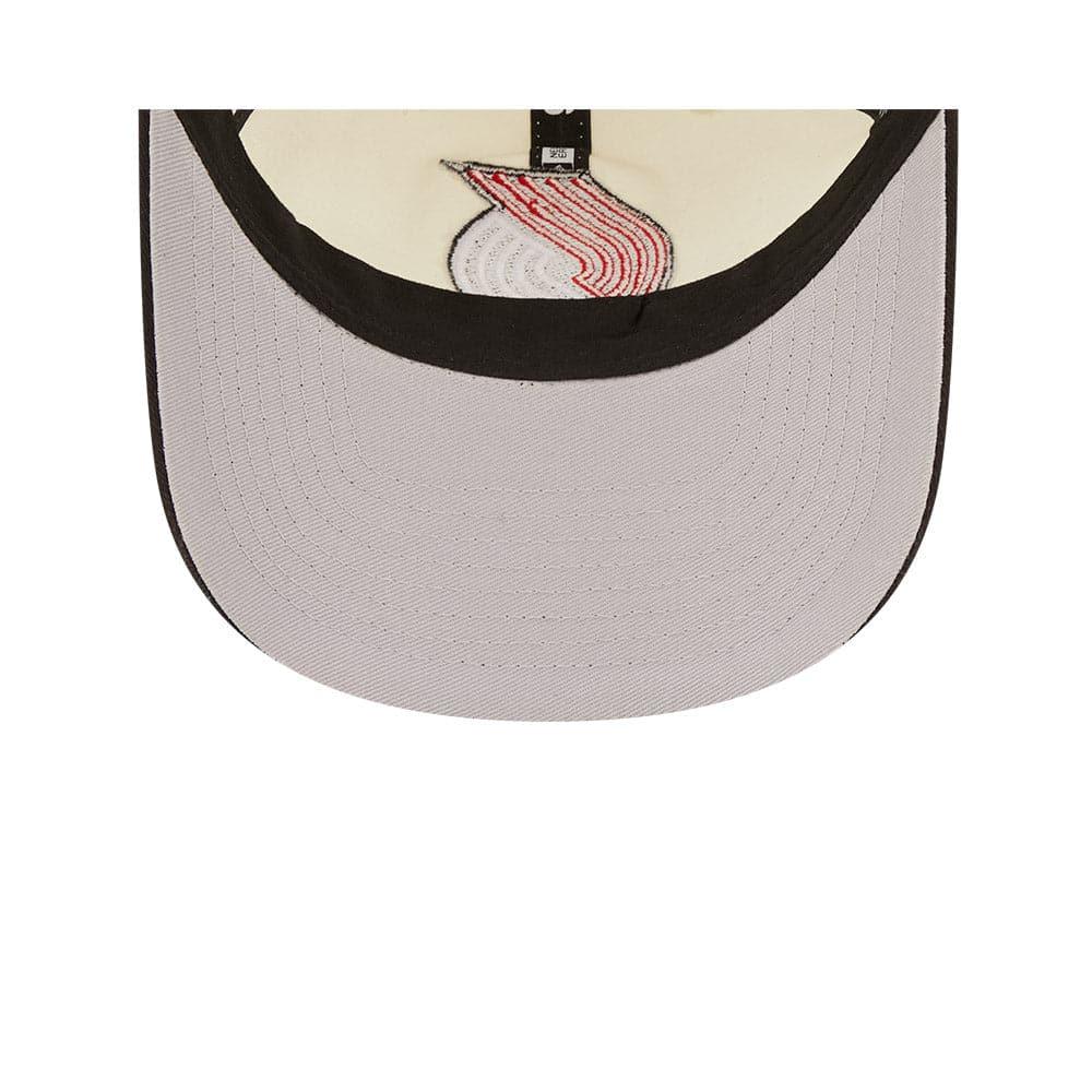New Era Caps Portland Trail Blazers New Era NBA 2022 Draft 9TWENTY Strapback Hat - Cream