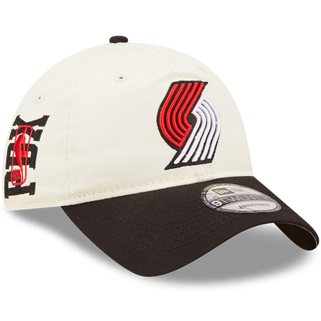 New Era Caps Portland Trail Blazers New Era NBA 2022 Draft 9TWENTY Strapback Hat - Cream