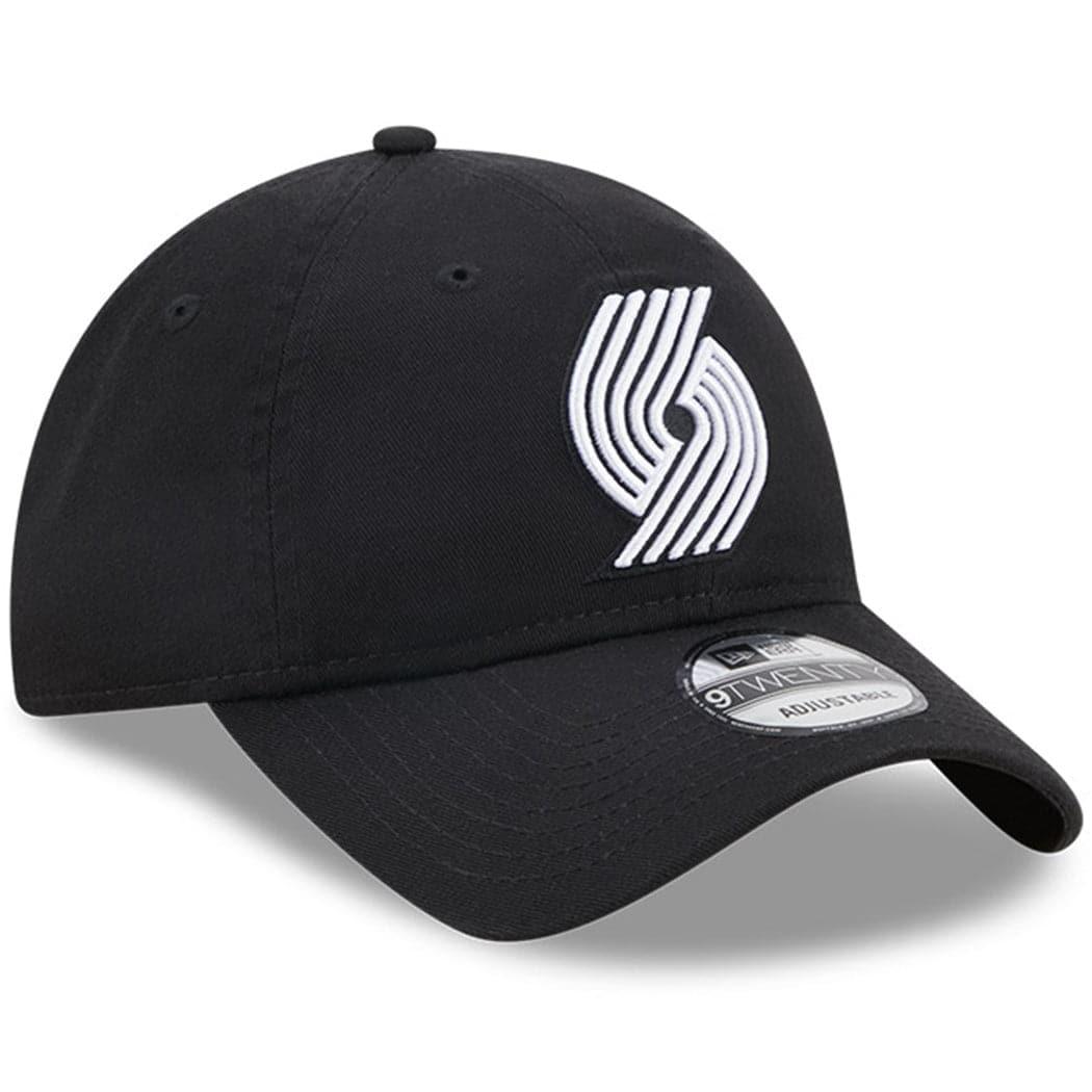 New Era Caps Portland Trail Blazers New Era NBA 22-23 City Edition Alt 9TWENTY Strapback Hat - Black