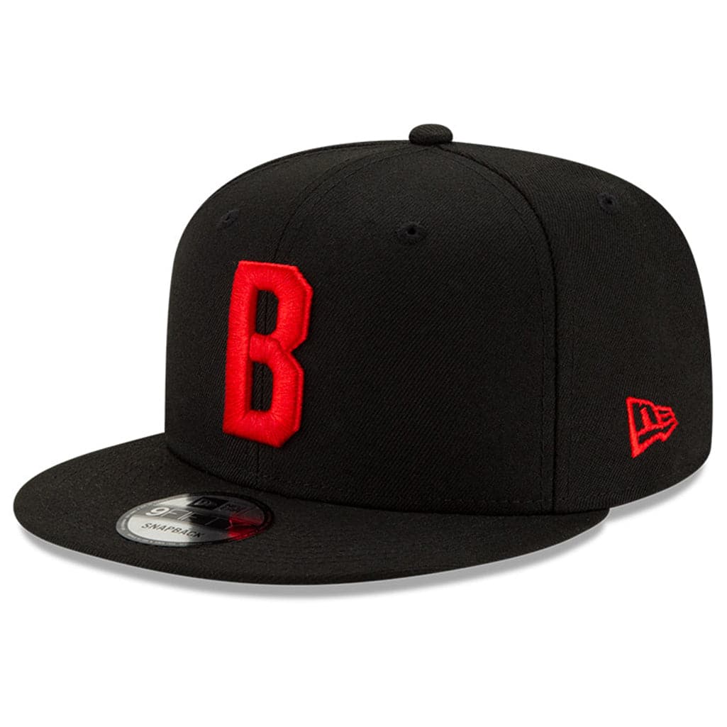 New Era Caps Portland Trail Blazers New Era NBA Ligature 9FIFTY Snapback Hat - Black