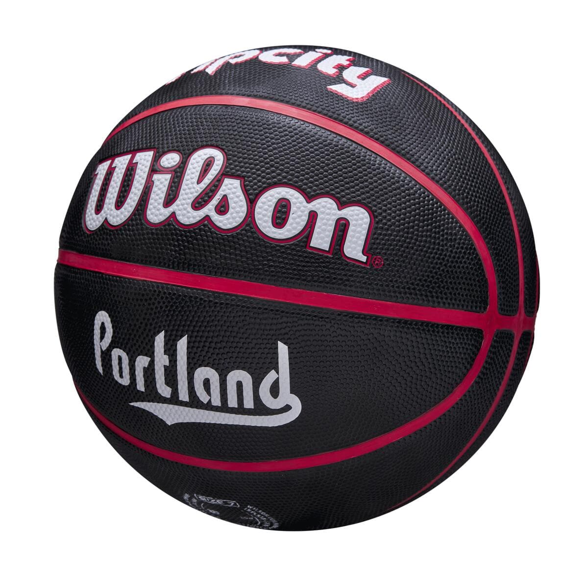 Wilson Sporting Goods Balls Portland Trail Blazers Wilson NBA 21-22 City Edition Full Size Basketball Ball - Size 7