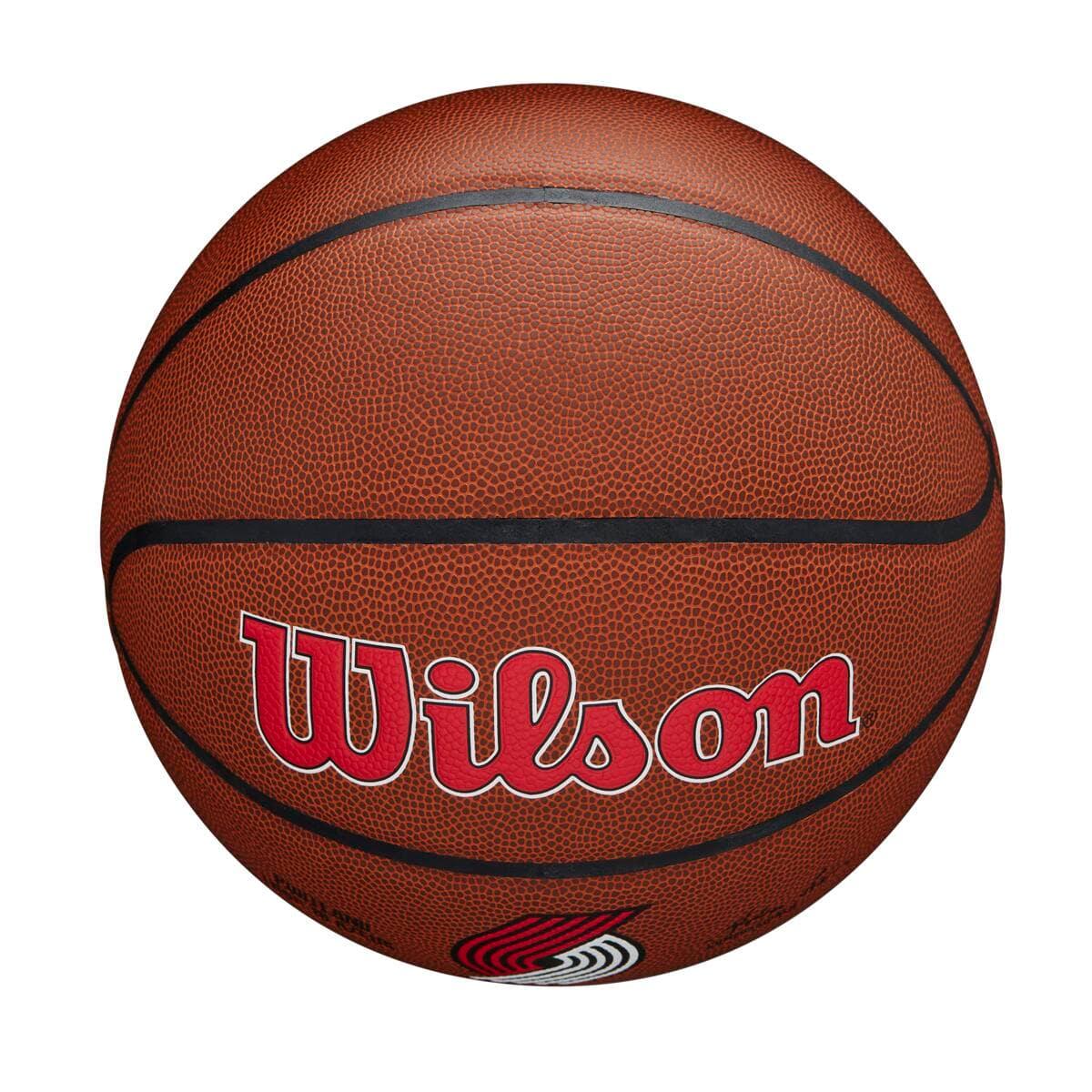 Wilson Sporting Goods Balls Portland Trail Blazers Wilson NBA Team Full Size Basketball Ball