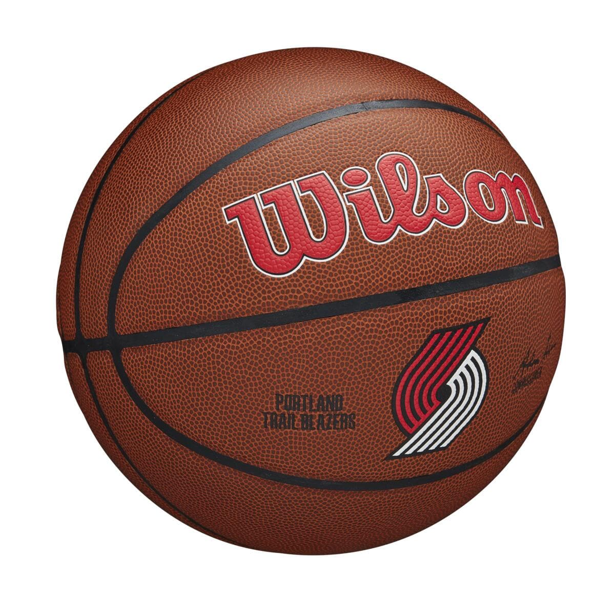 Wilson Sporting Goods Balls Portland Trail Blazers Wilson NBA Team Full Size Basketball Ball