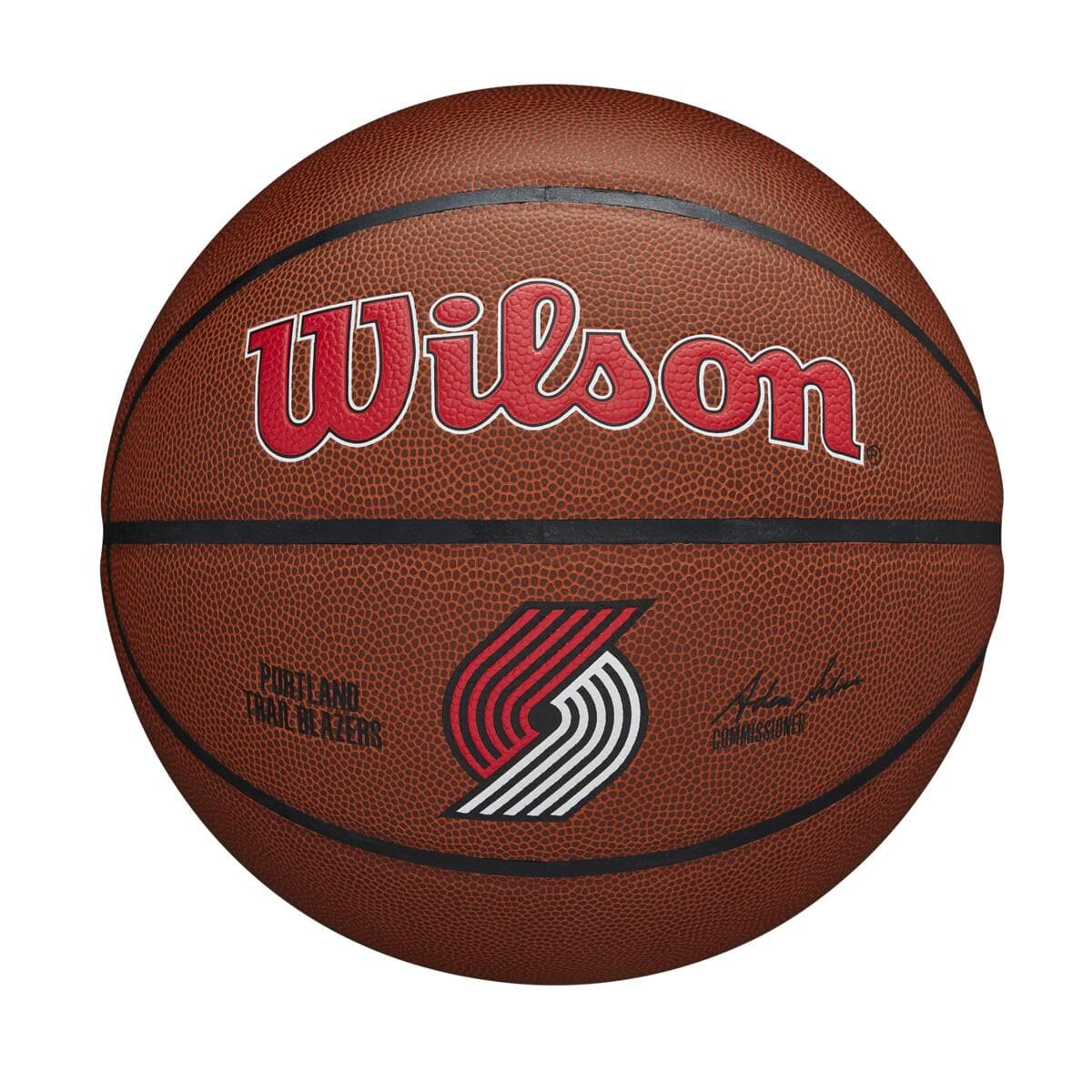 Wilson Sporting Goods Balls Portland Trail Blazers Wilson NBA Team Full Size Basketball Ball