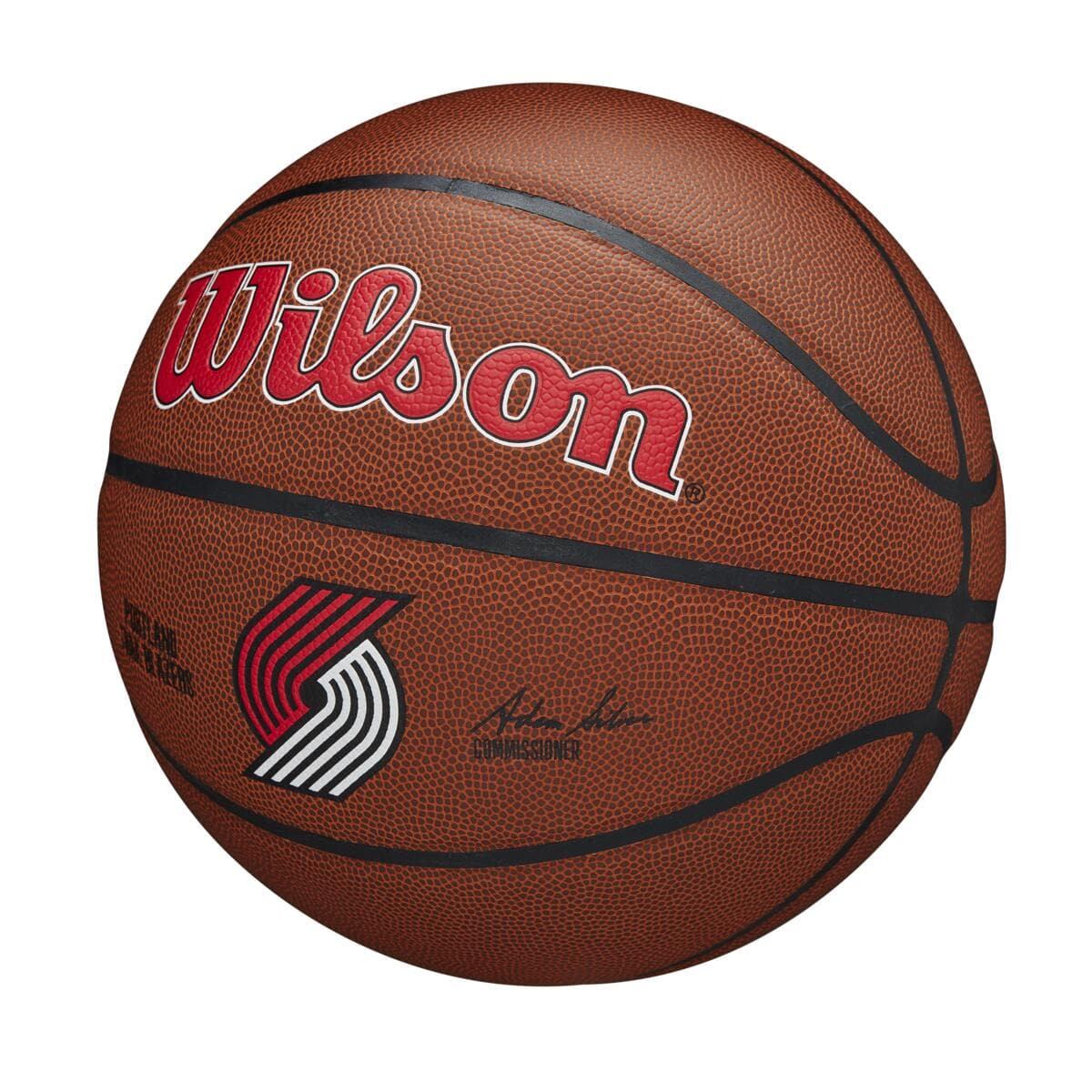 Wilson Sporting Goods Balls Portland Trail Blazers Wilson NBA Team Full Size Basketball Ball