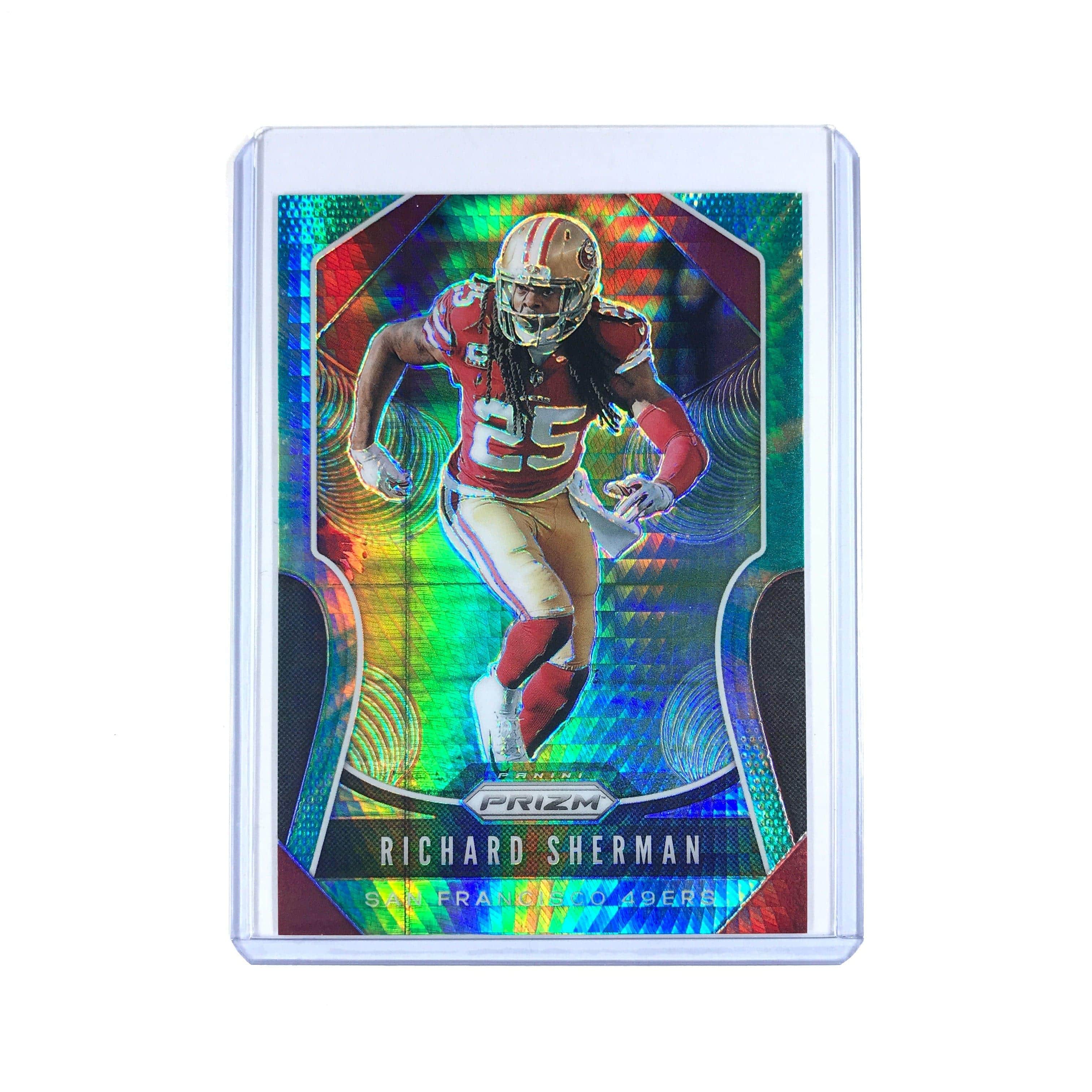 Panini Cards Richard Sherman San Francisco 49ers 2019 Panini Prizm NFL Hyper /175 Card