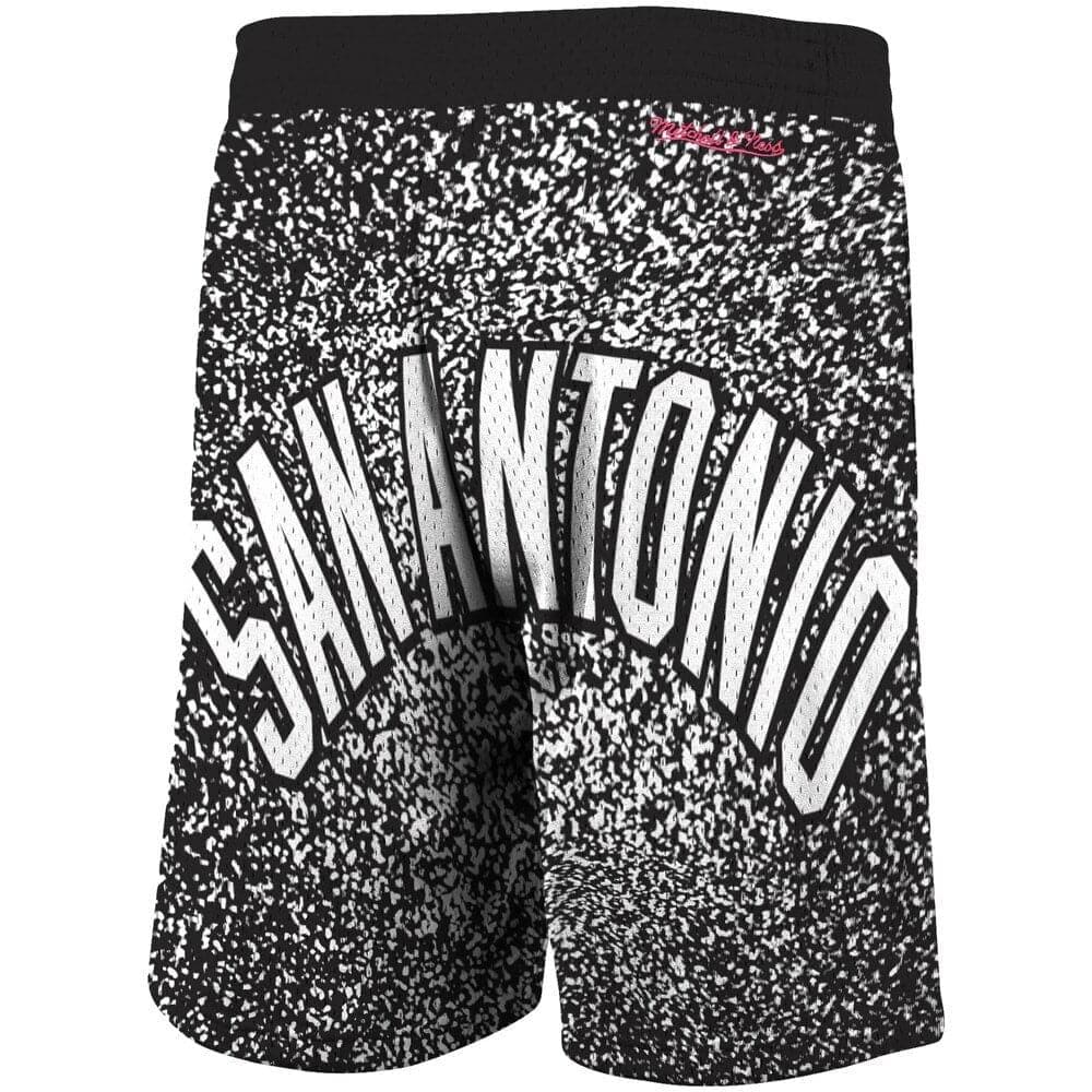 Mitchell And Ness Shorts San Antonio Spurs Mitchell & Ness NBA Jumbotron Subliminated Shorts