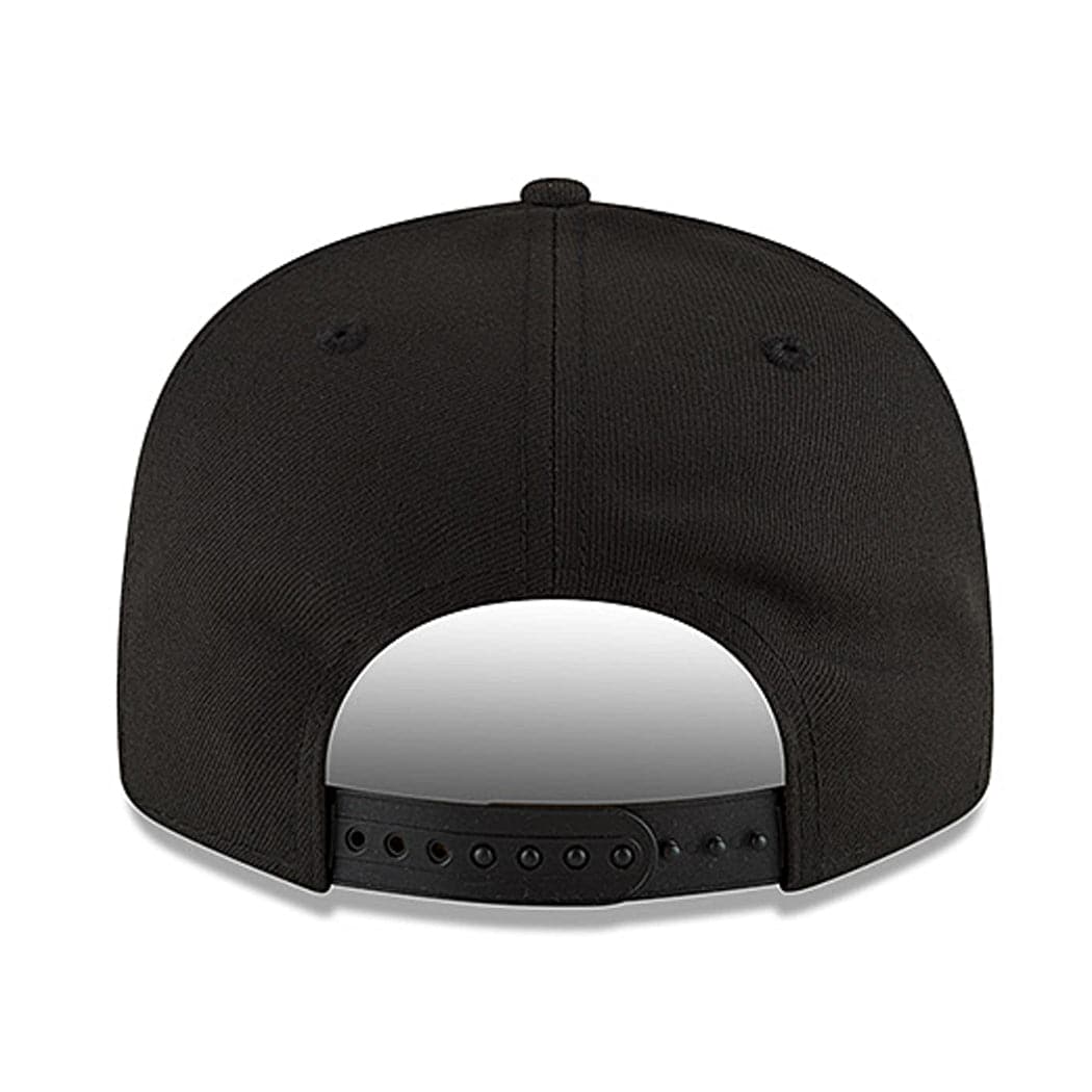New Era Caps San Antonio Spurs New Era NBA 21-22 Back Half 9FIFTY Snapback Hat - Black