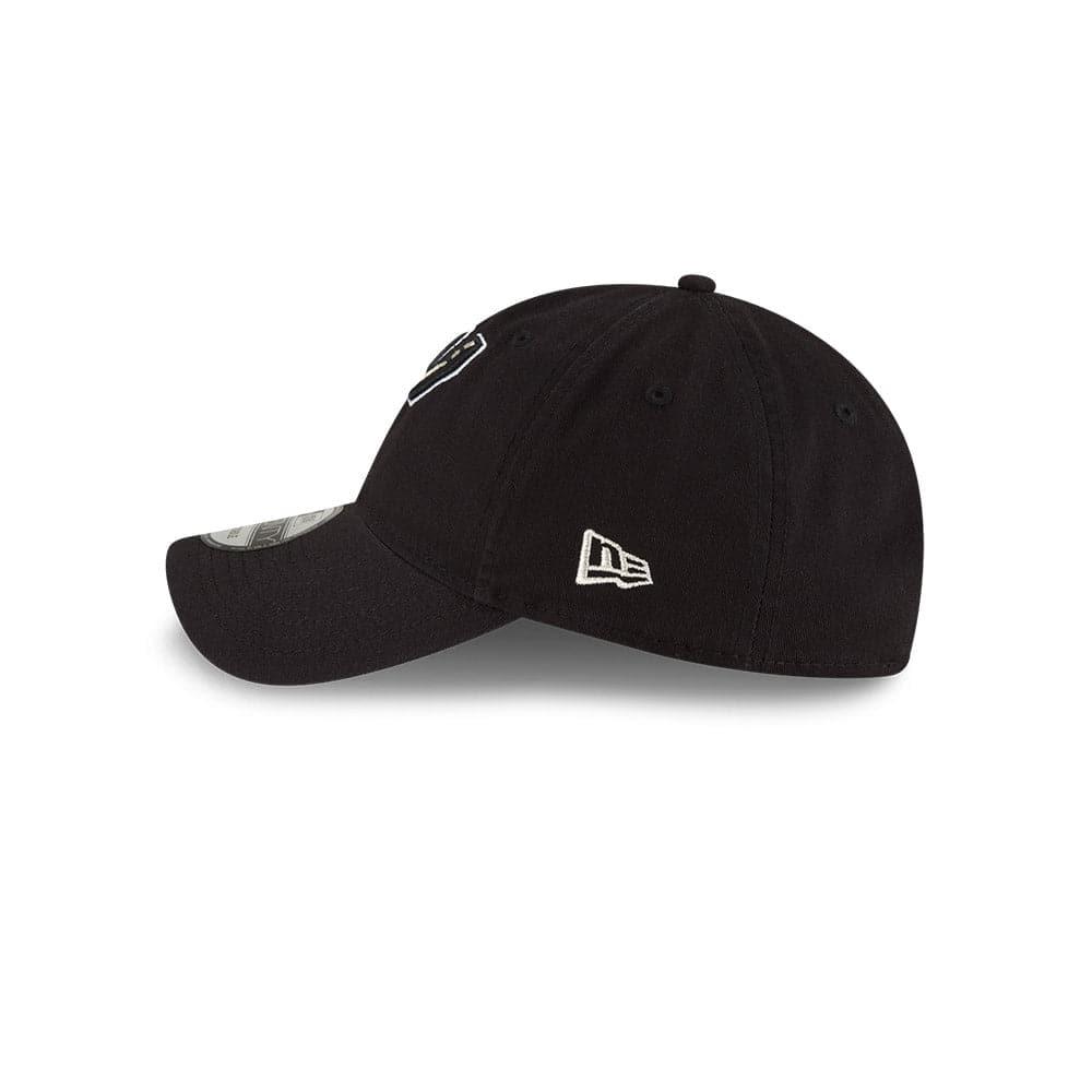 New Era Caps San Antonio Spurs New Era NBA 21-22 Back Half 9TWENTY Hat - Black