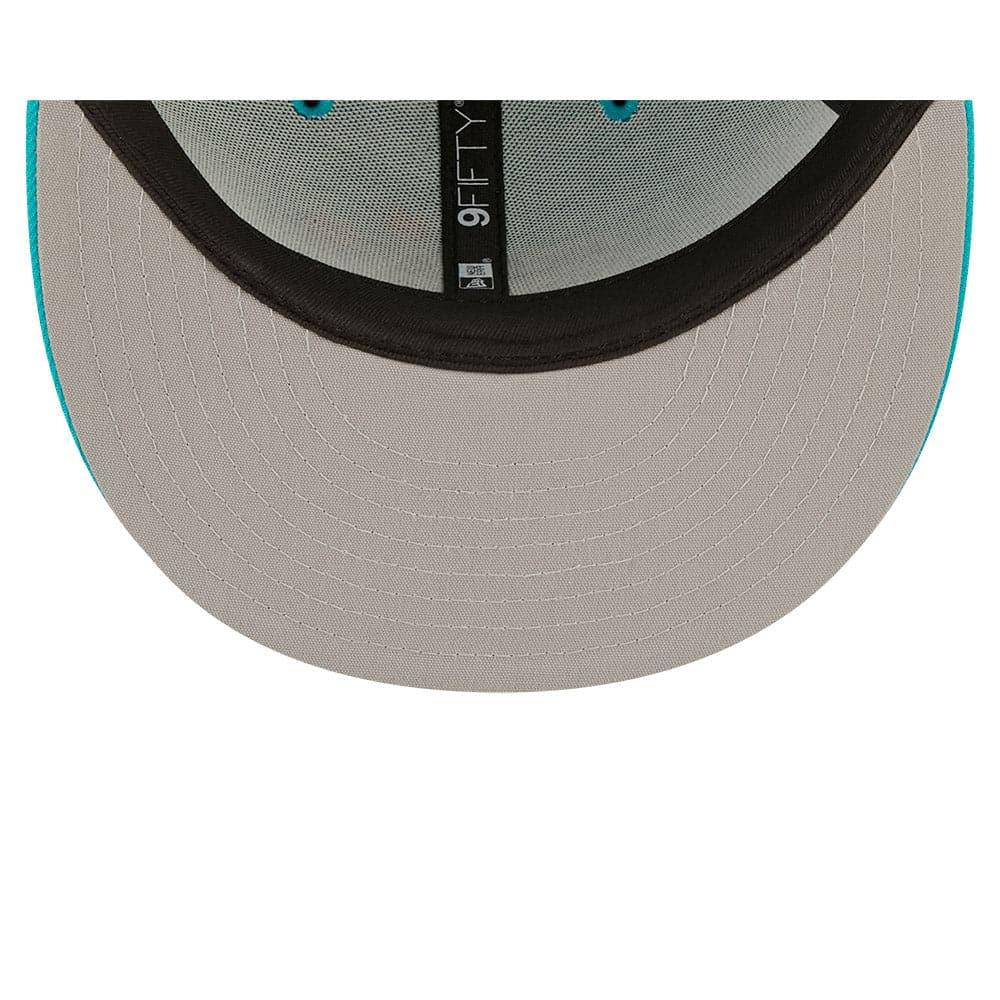 New Era Caps San Antonio Spurs New Era NBA 22-23 City Edition Alt 9FIFTY Snapback Hat - Teal