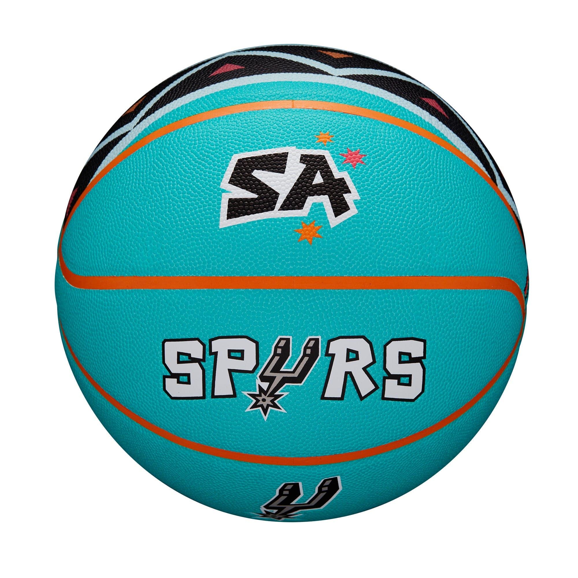 Wilson Sporting Goods Balls San Antonio Spurs Wilson NBA 22-23 City Edition Collectors Basketball Ball