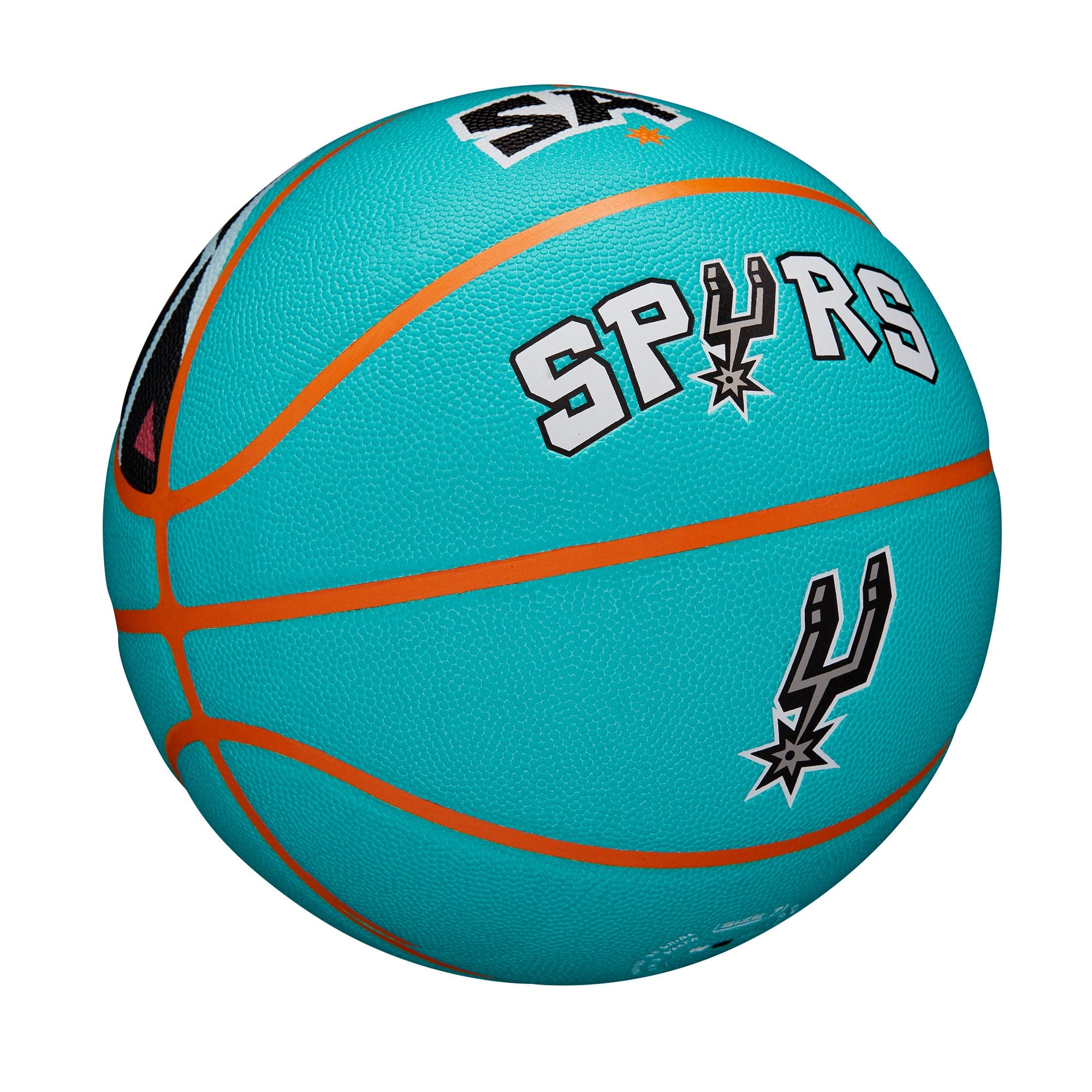 Wilson Sporting Goods Balls San Antonio Spurs Wilson NBA 22-23 City Edition Collectors Basketball Ball