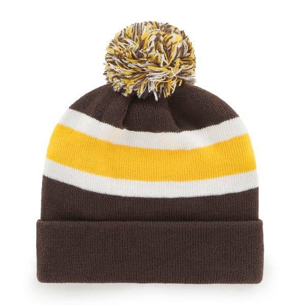 47 Brand Beanies San Diego Padres '47 MLB Team Breakaway Knit Beanie - Brown