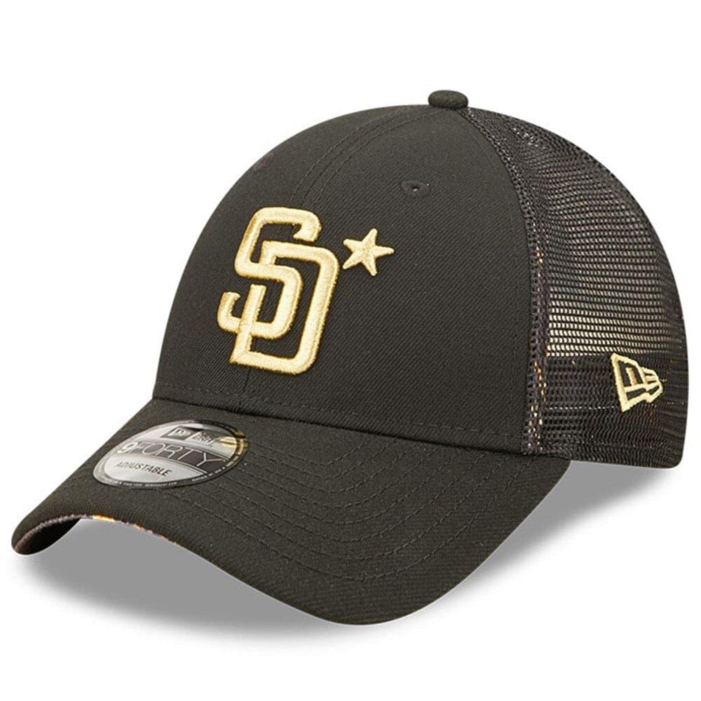 New Era Caps San Diego Padres New Era MLB 2022 All-Star Game 9FORTY Trucker Snapback Hat - Black