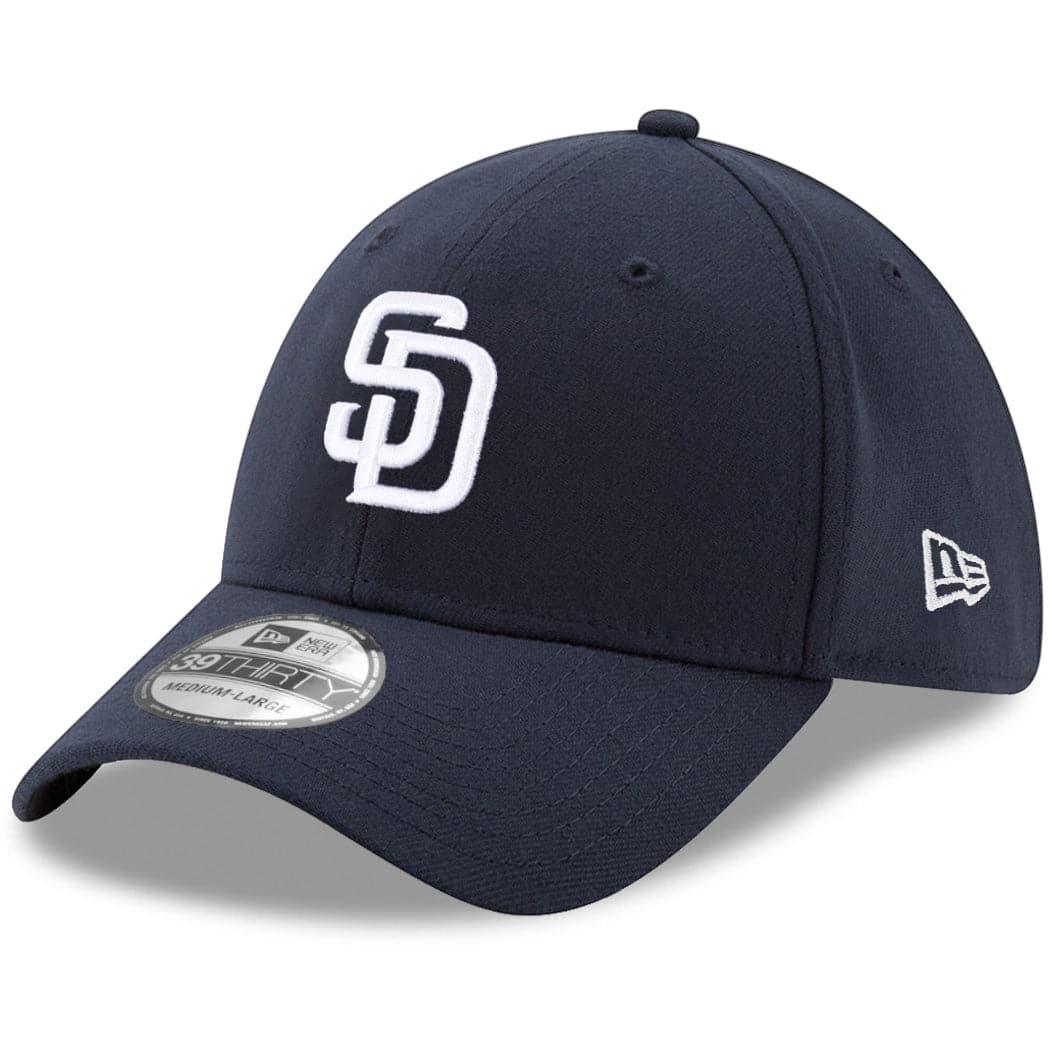 New Era Caps San Diego Padres New Era MLB Team 39THIRTY Stretch Fit Hat - Navy