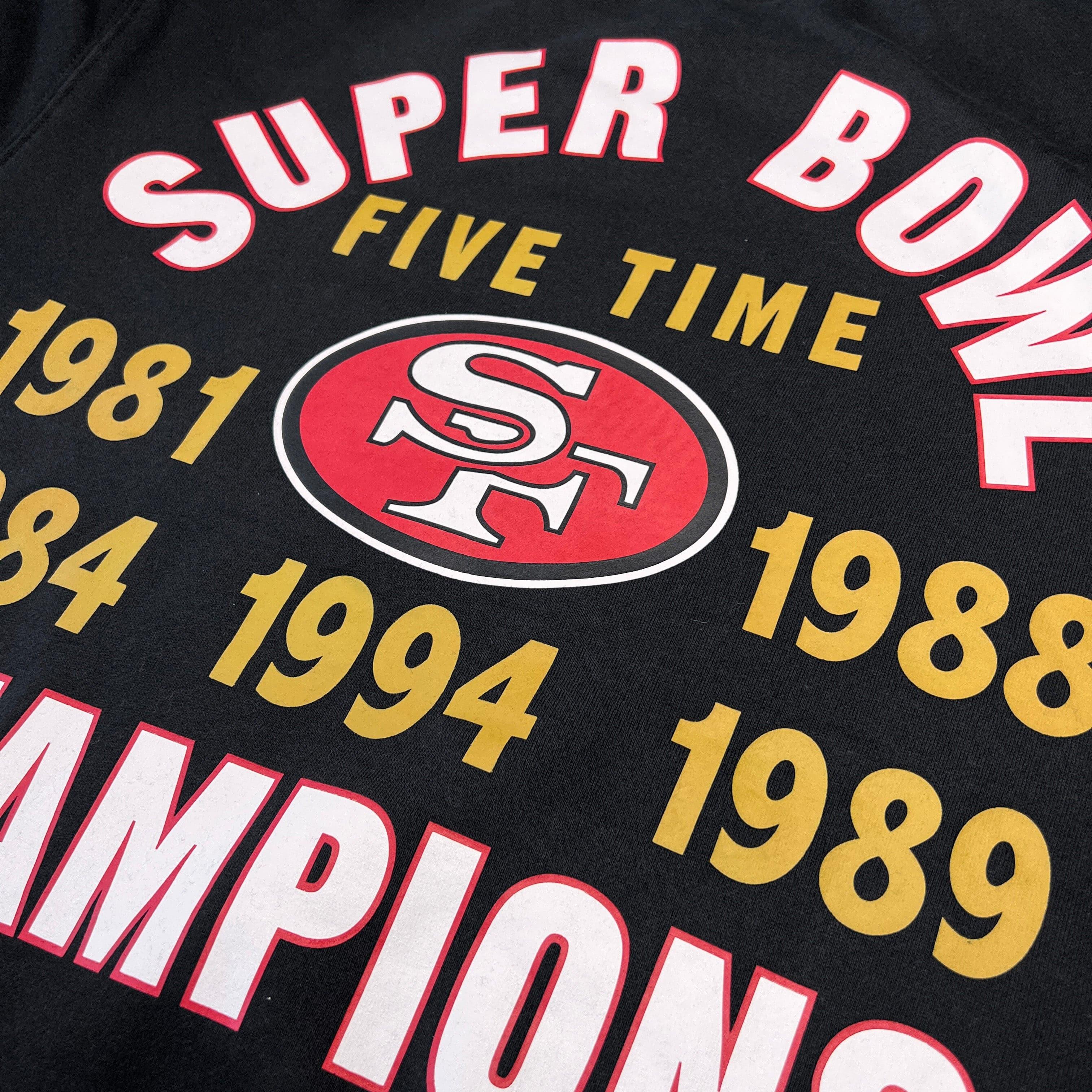 Mitchell And Ness Jumpers San Francisco 49ers Mitchell & Ness NFL All Over 2.0 Crew Jumper - Red