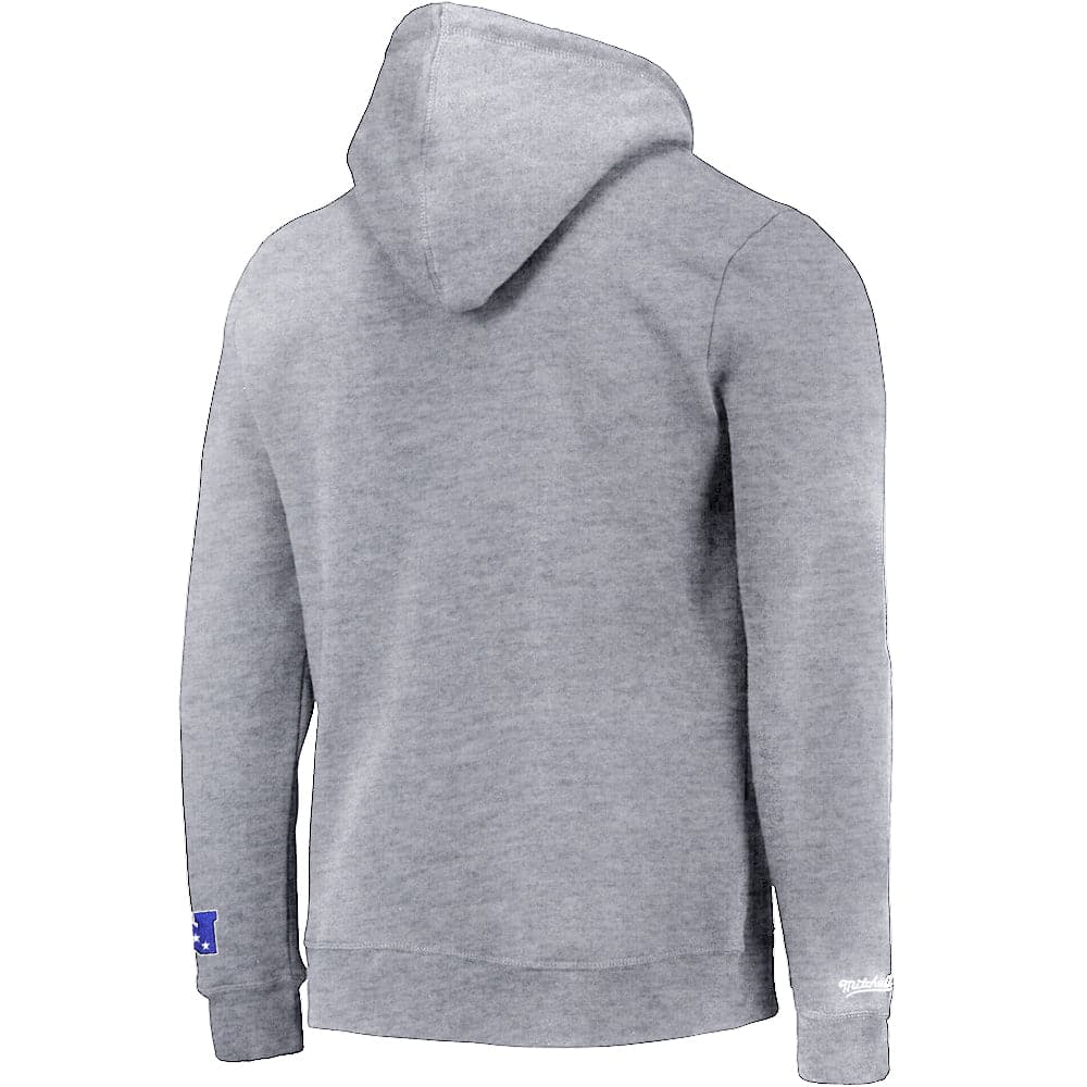 Mitchell And Ness Jumpers San Francisco 49ers Mitchell & Ness NFL Play Clock Hoodie Jumper - Grey Marle
