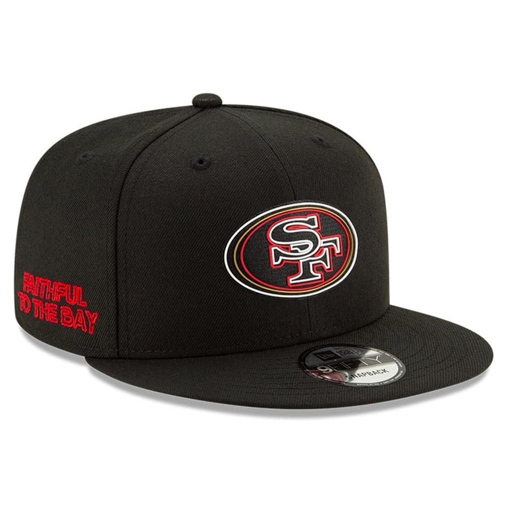New Era Caps San Francisco 49ers New Era NFL 2020 Draft 9FIFTY Snapback Hat - Black