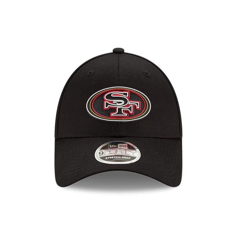 New Era Caps San Francisco 49ers New Era NFL 2020 Draft 9FORTY Stretch Snapback Curve Hat - Black