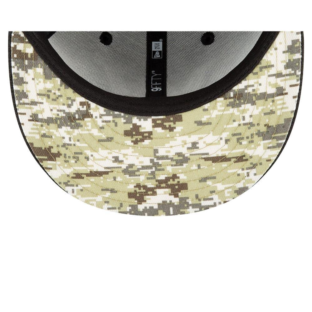 New Era Caps San Francisco 49ers New Era NFL 2020 Salute To Service 9FIFTY Snapback Hat - Black