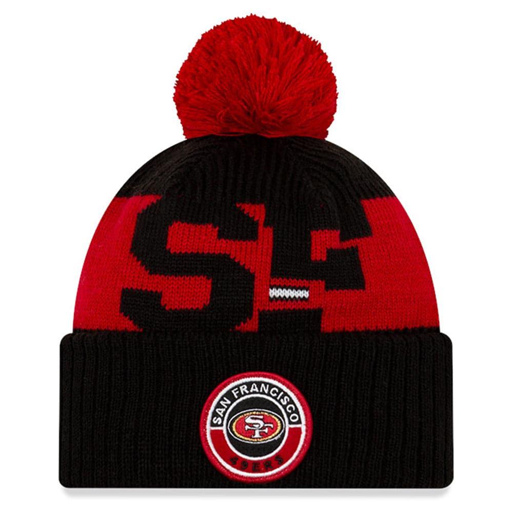 New Era Beanies San Francisco 49ers New Era NFL 2020 Team Colour Sideline Knit Beanie