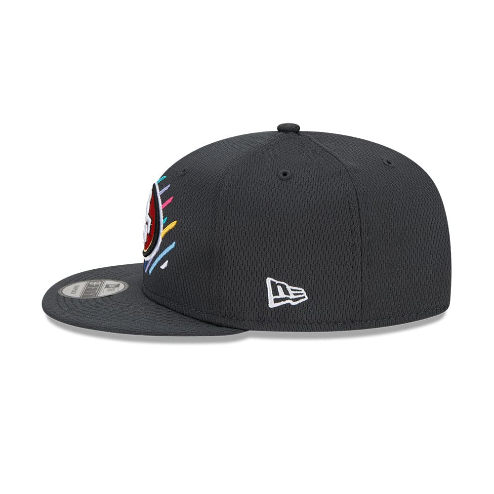 New Era Caps San Francisco 49ers New Era NFL 2021 Crucial Catch 9FIFTY Snapback Hat - Steel
