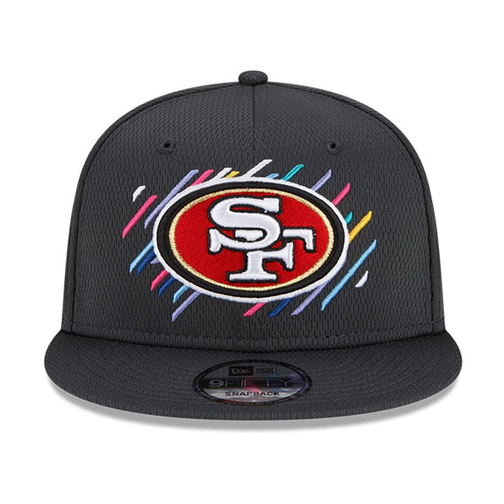 New Era Caps San Francisco 49ers New Era NFL 2021 Crucial Catch 9FIFTY Snapback Hat - Steel