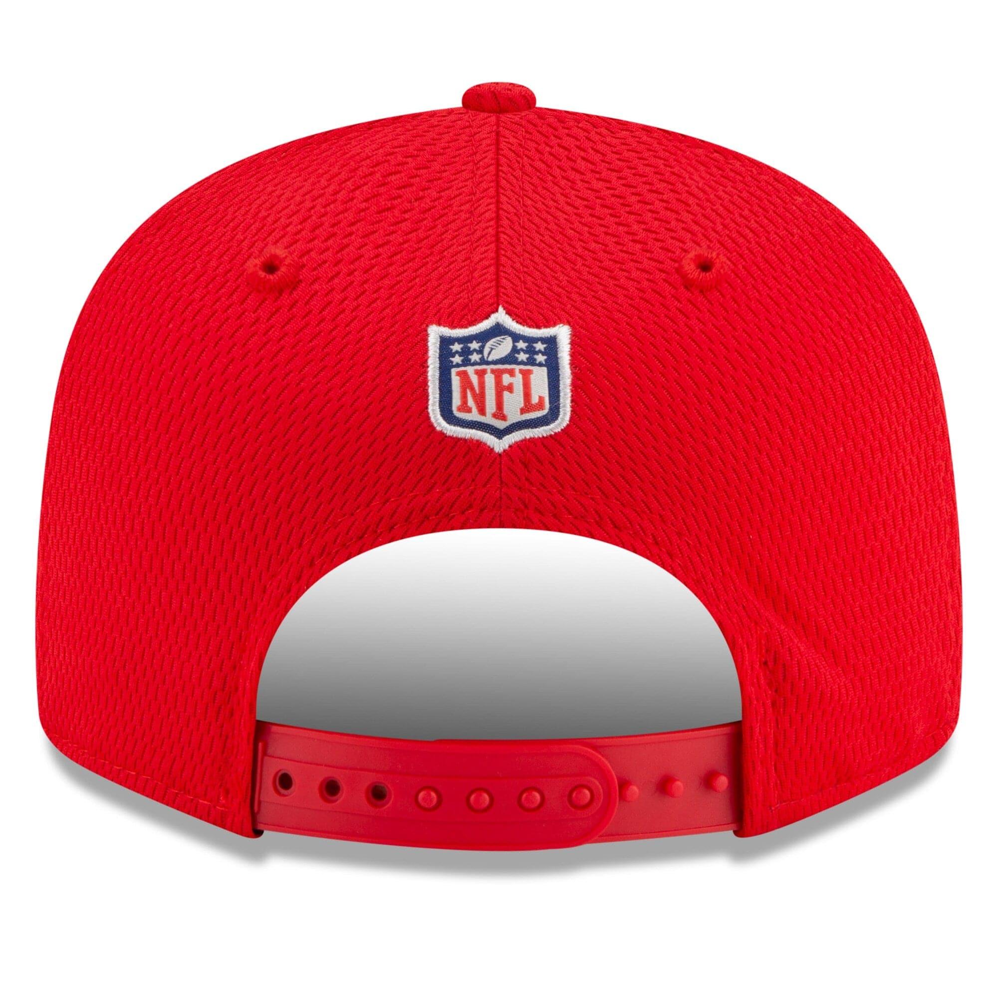 New Era Caps San Francisco 49ers New Era NFL 2021 Sideline Road 9FIFTY Snapback Hat - Red