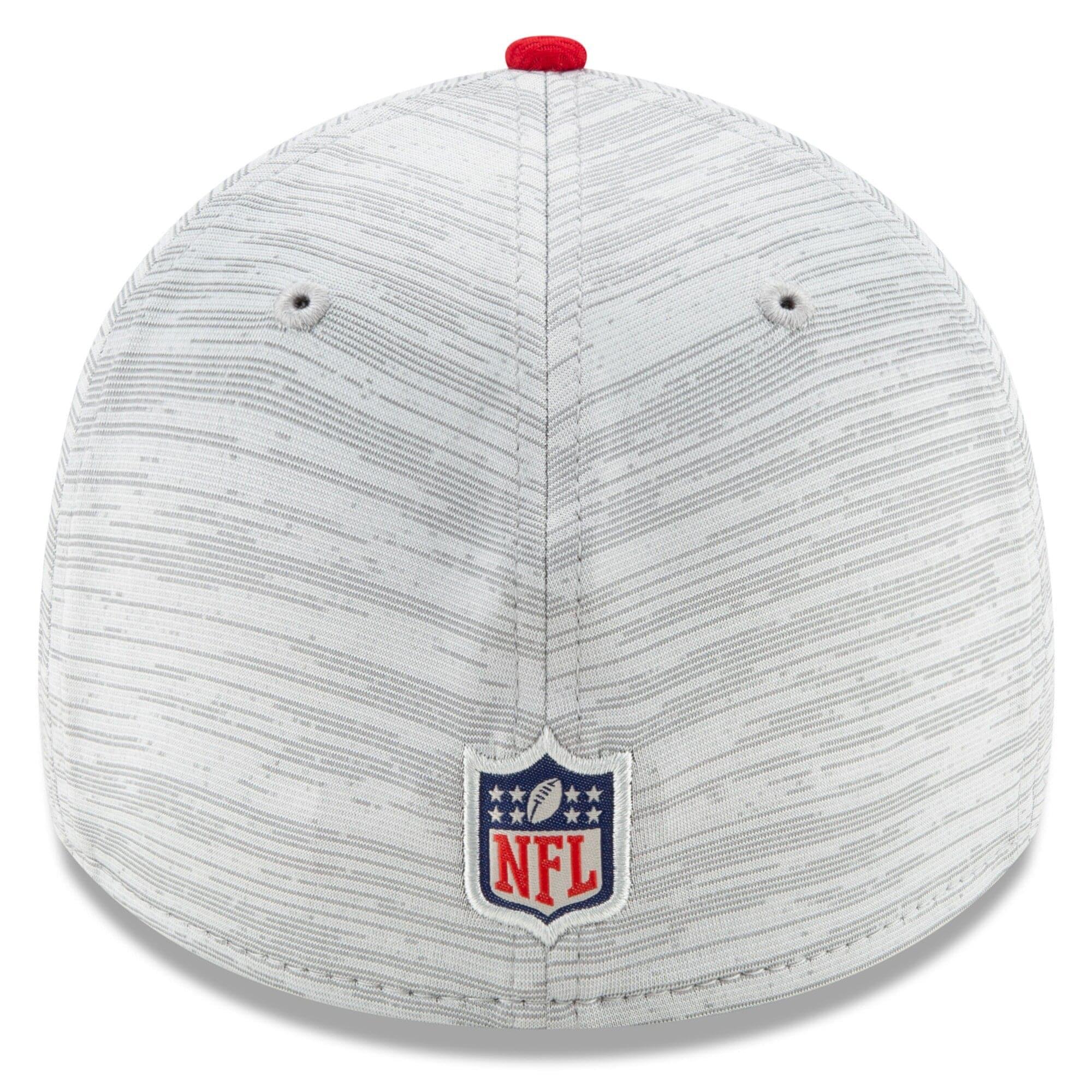 New Era Caps San Francisco 49ers New Era NFL 2021 Training Camp 39THIRTY Flex Fit Curve Hat - Grey