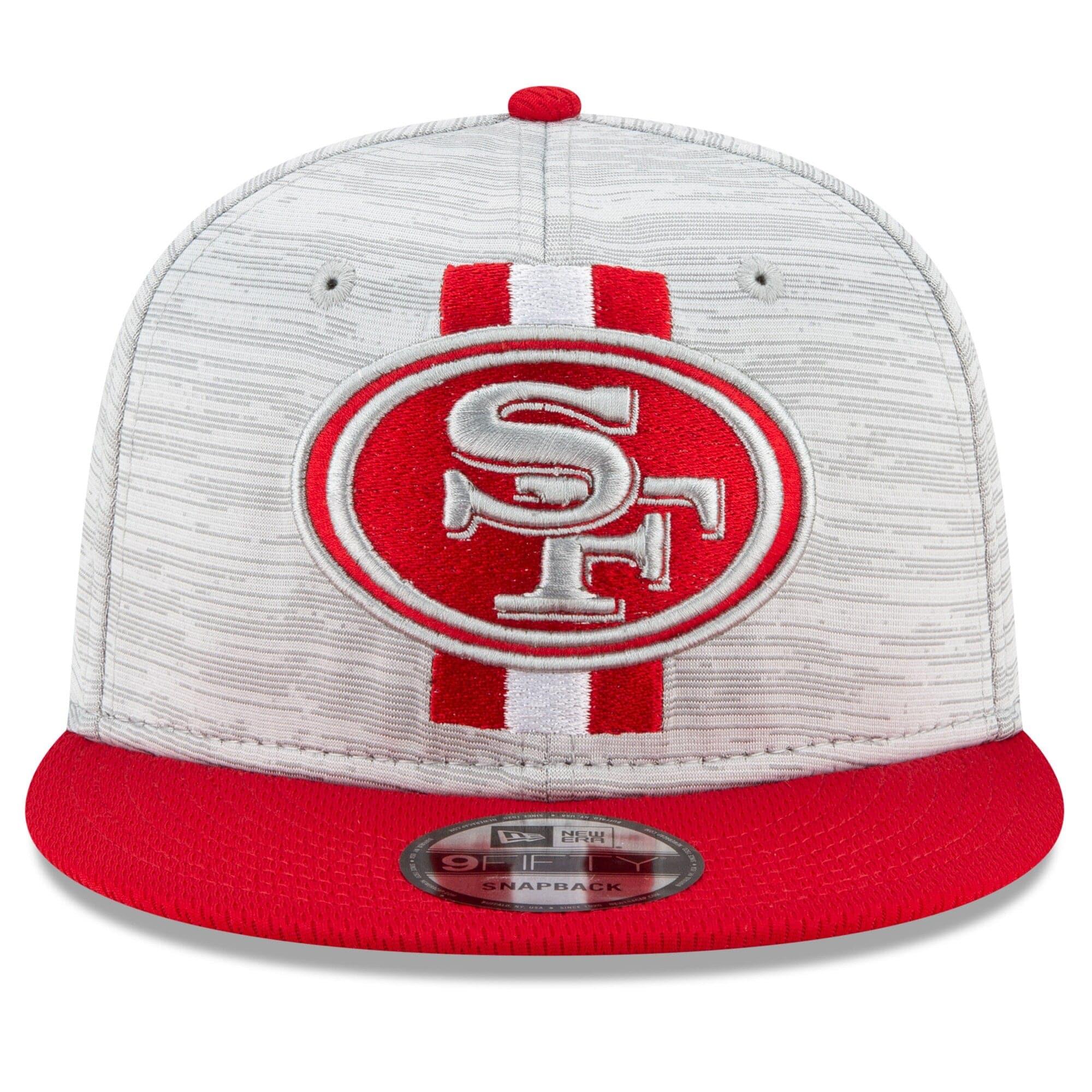 New Era Caps San Francisco 49ers New Era NFL 2021 Training Camp 9FIFTY Snapback Hat - Grey