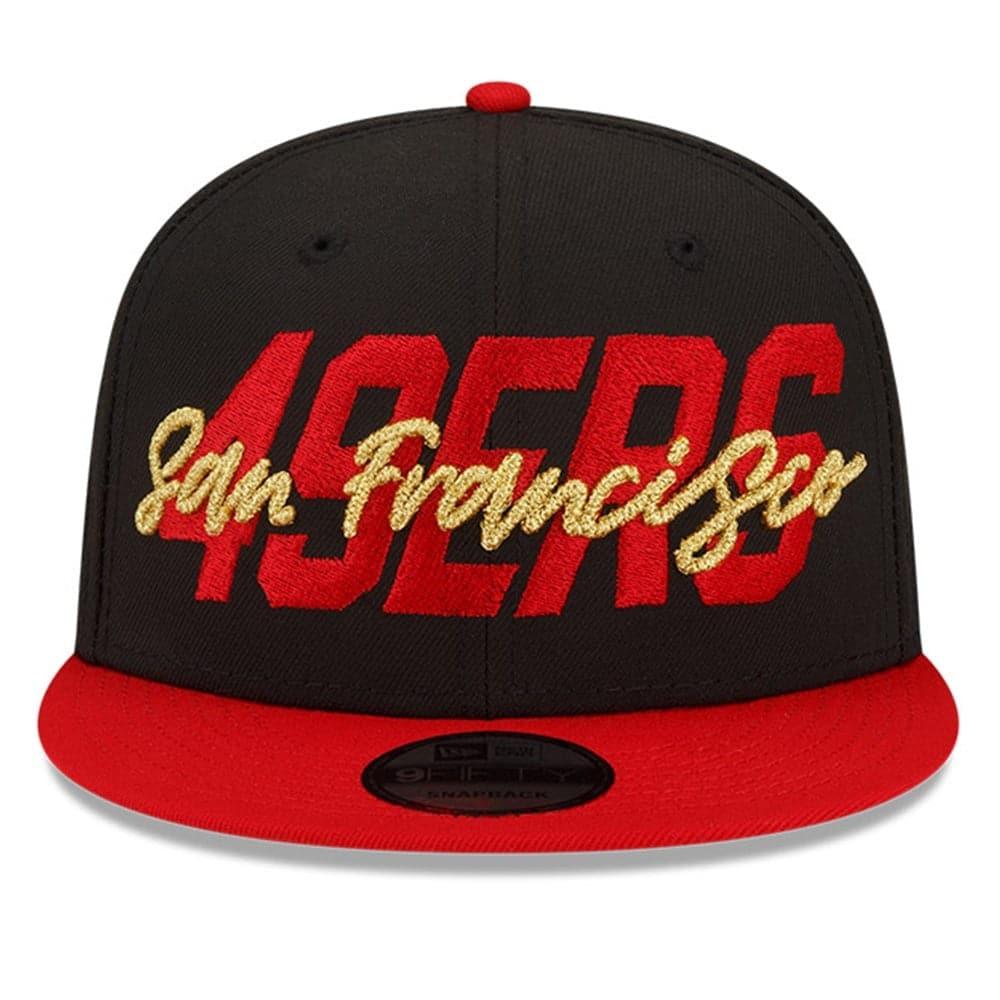 New Era Caps San Francisco 49ers New Era NFL 2022 Draft On-Stage 9FIFTY Snapback Hat - Black