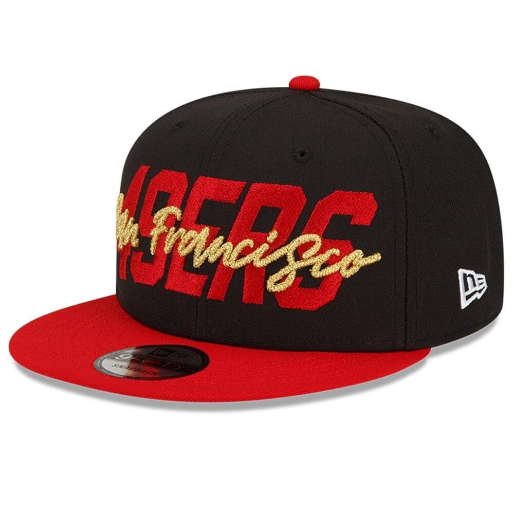 New Era Caps San Francisco 49ers New Era NFL 2022 Draft On-Stage 9FIFTY Snapback Hat - Black
