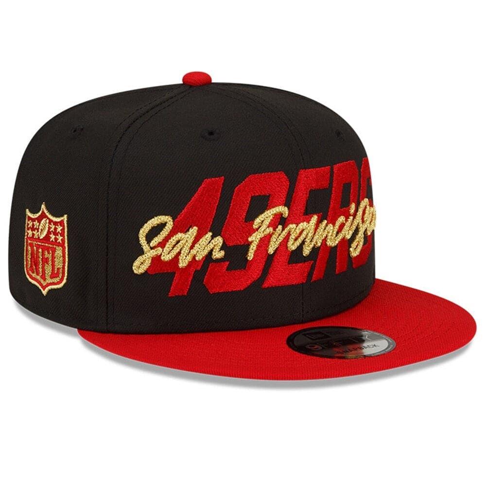 New Era Caps San Francisco 49ers New Era NFL 2022 Draft On-Stage 9FIFTY Snapback Hat - Black