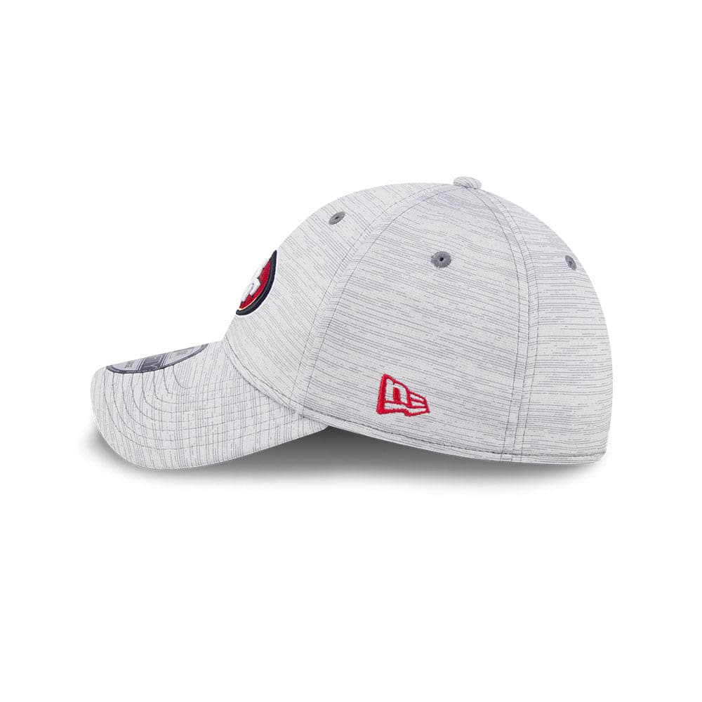 New Era Caps San Francisco 49ers New Era NFL 22 Training Camp Coach 39THIRTY Stretch Fit Hat - Grey