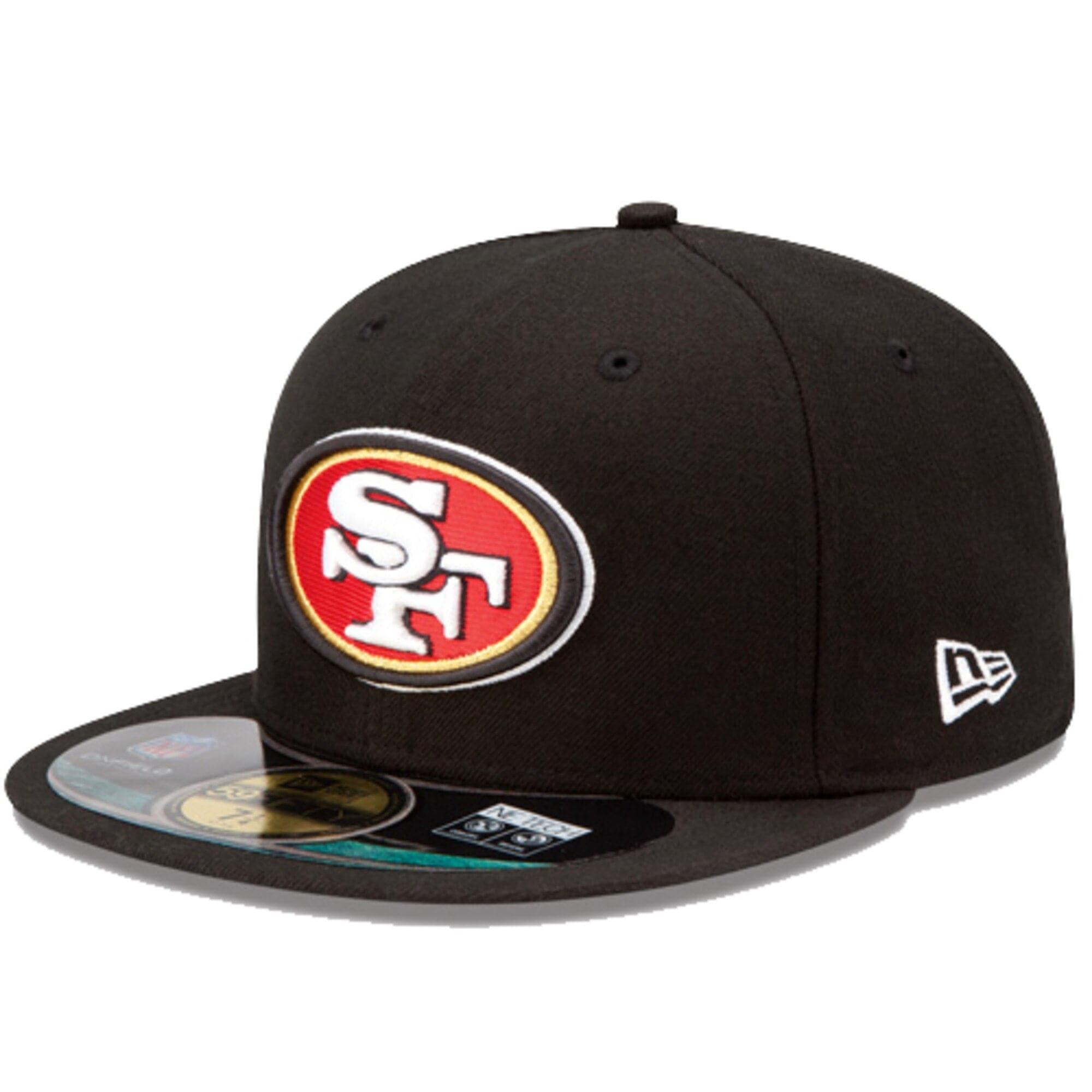 New Era Caps San Francisco 49ers New Era NFL On-Field Alt 59FIFTY Fitted Hat - Black