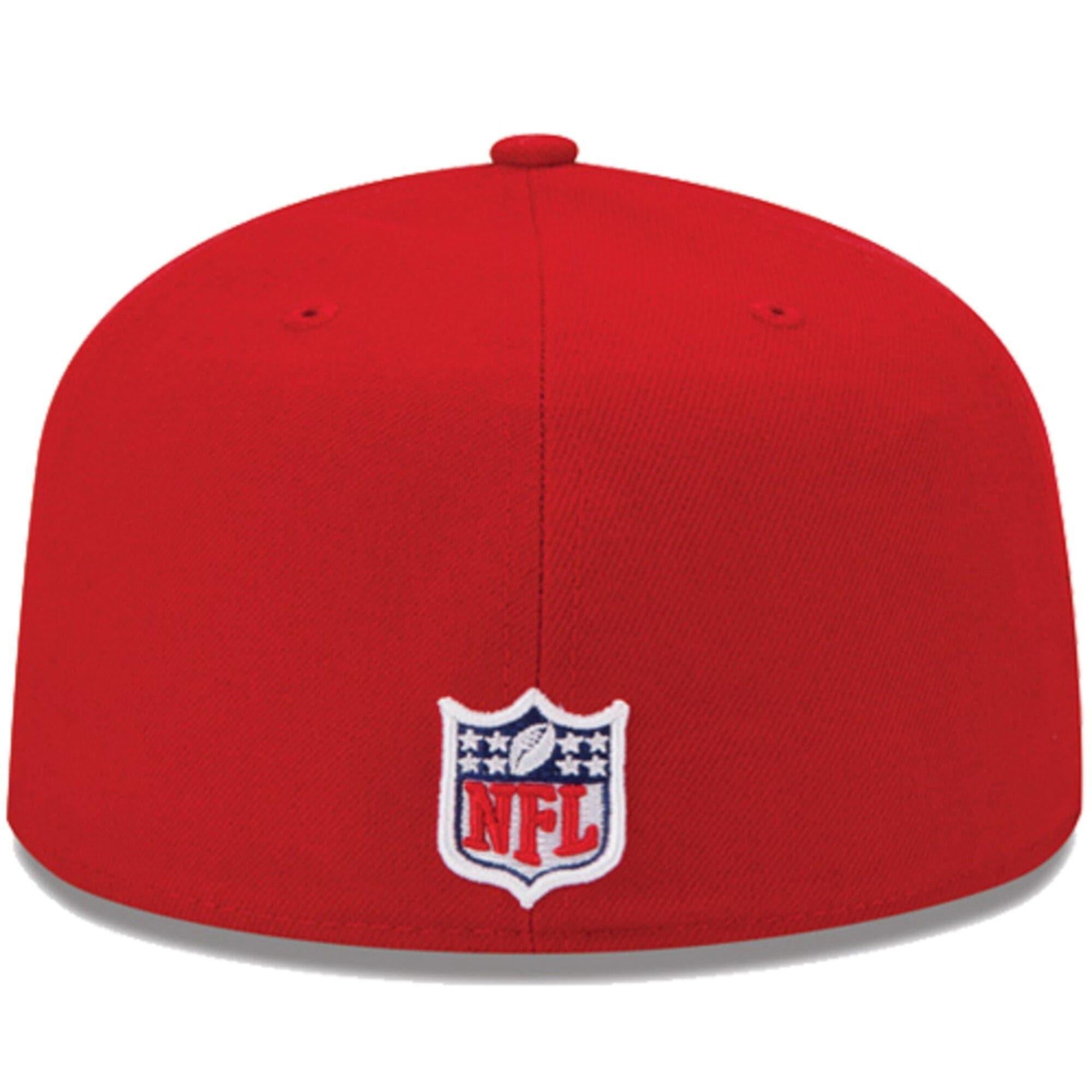 New Era Caps San Francisco 49ers New Era NFL On-Field Game 59FIFTY Fitted Hat - Red