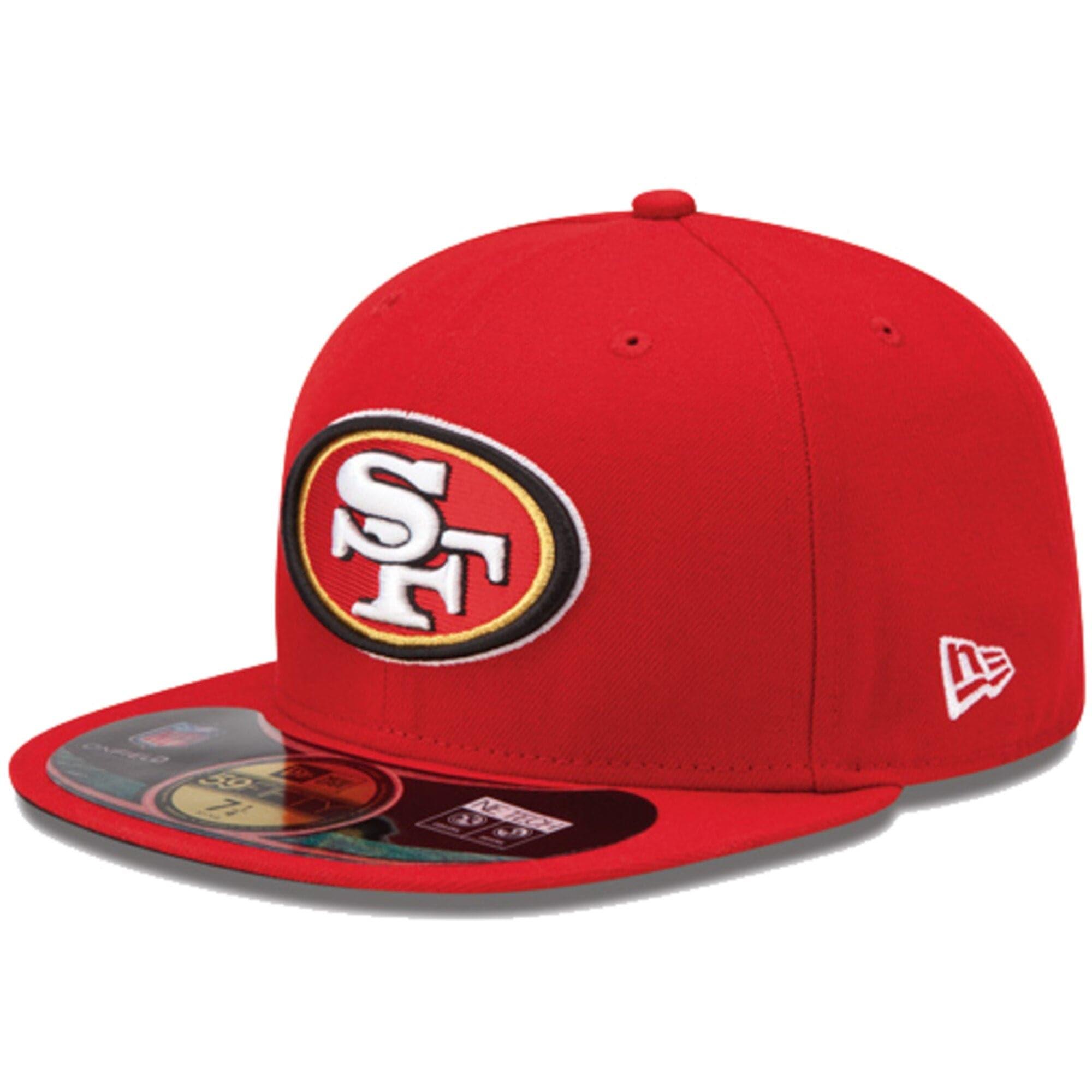 New Era Caps San Francisco 49ers New Era NFL On-Field Game 59FIFTY Fitted Hat - Red