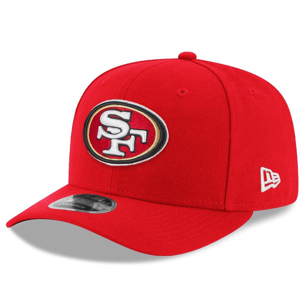 New Era Caps San Francisco 49ers New Era NFL Team OF Pre-Curved 9FIFTY Snapback Hat - Red